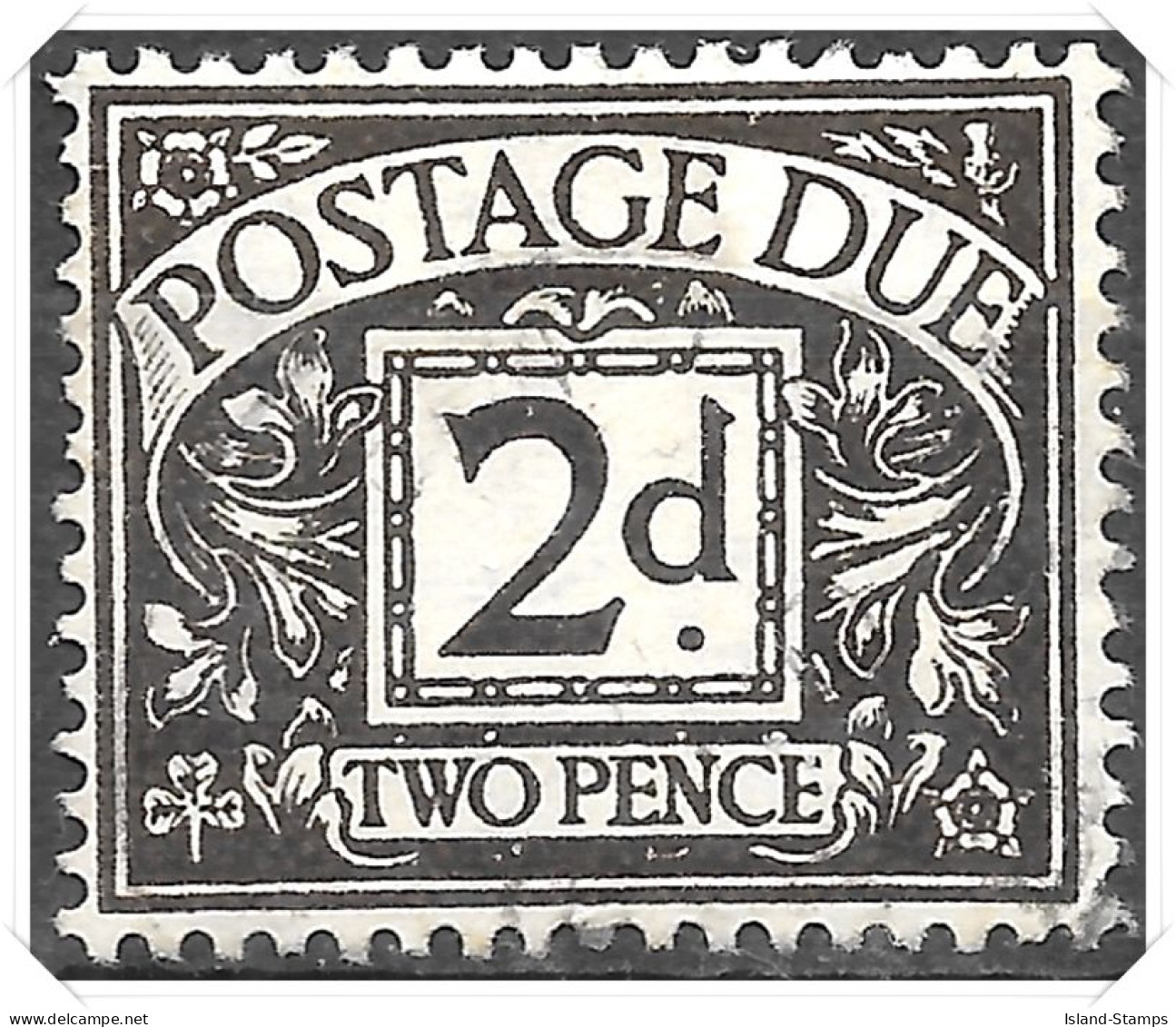 D29 1937-38 George Vi Watermark Postage Dues Used Hrd2d - Impuestos