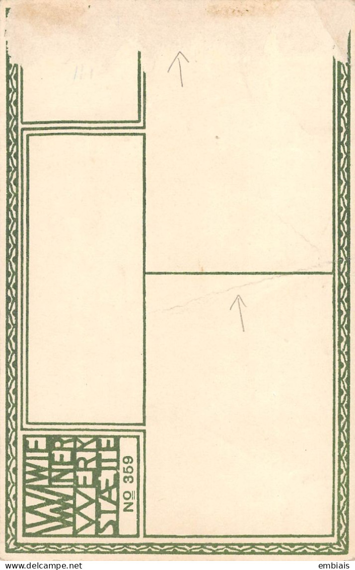 MORITZ JUNG N° 359  Wiener Werkstaetten 1911 - Wiener Werkstätten