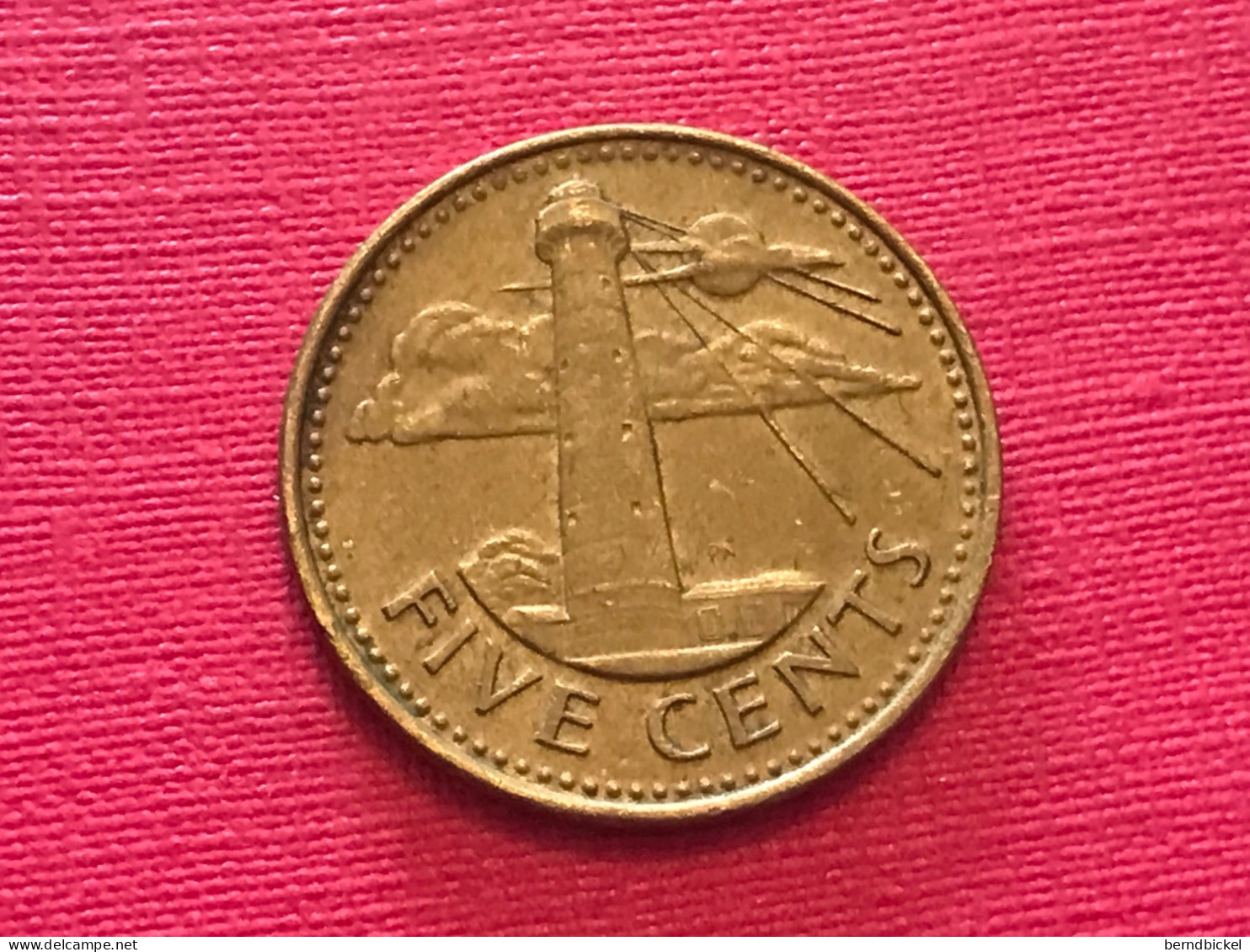 Münze Münzen Umlaufmünze Barbados 5 Cents 1988 - Barbades