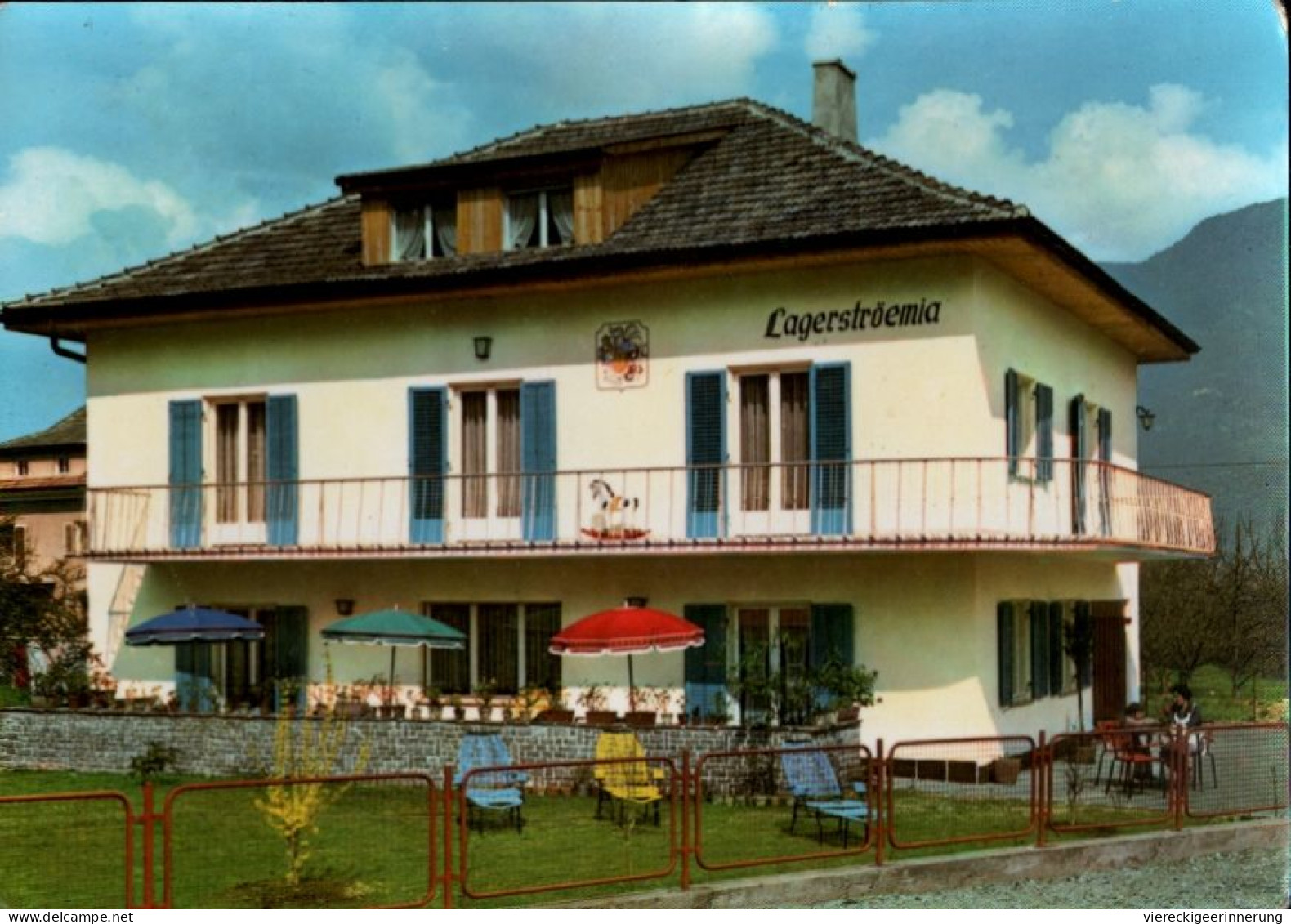 ! Ansichtskarte Aus Lana In Südtirol, Hotel Lagerströemia - Autres & Non Classés