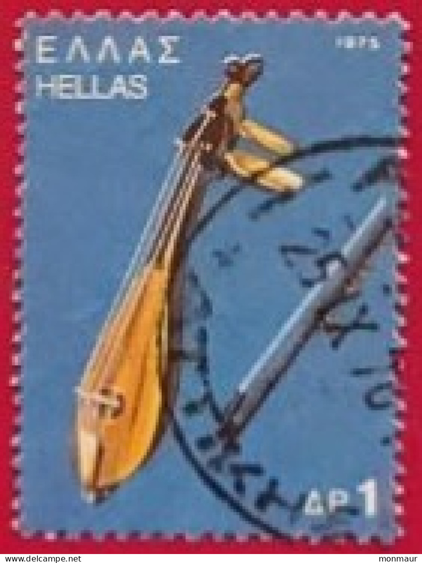 GRECIA  1975 MUSICAL INSTRUMENTS - Usati