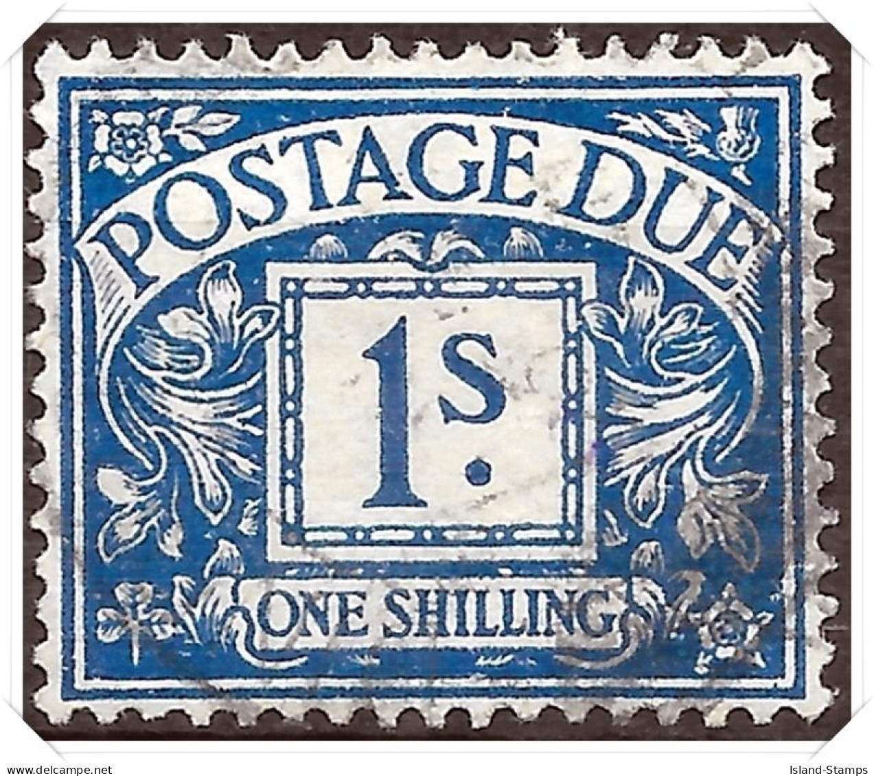 D25 1936-37 Edward Viii Watermark Postage Dues Used Hrd2d - Postage Due