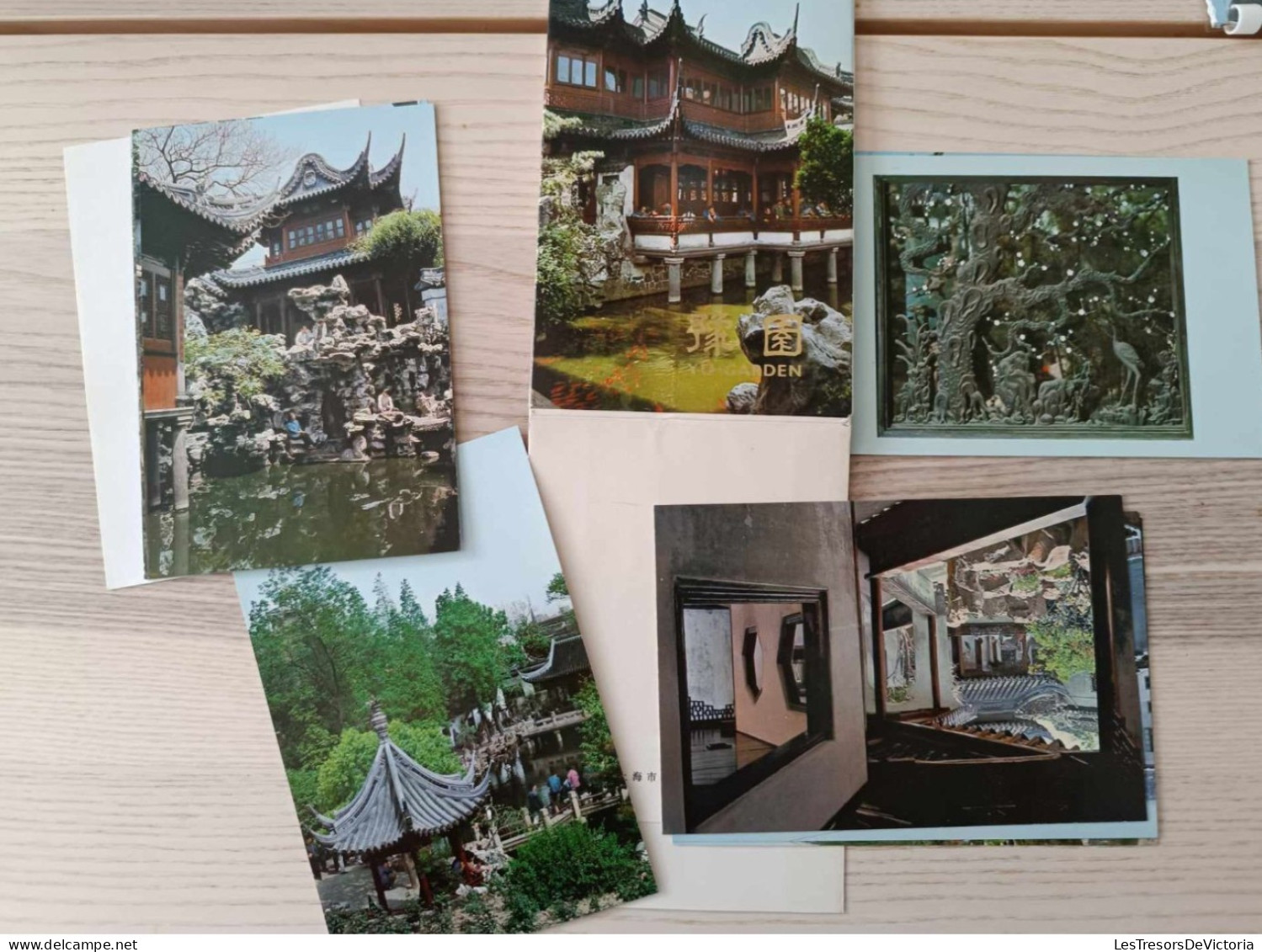 Carnet De Cartes Complet - Chine - Shangai - Yu Garden  - Cartes Postales Anciennes - Cina