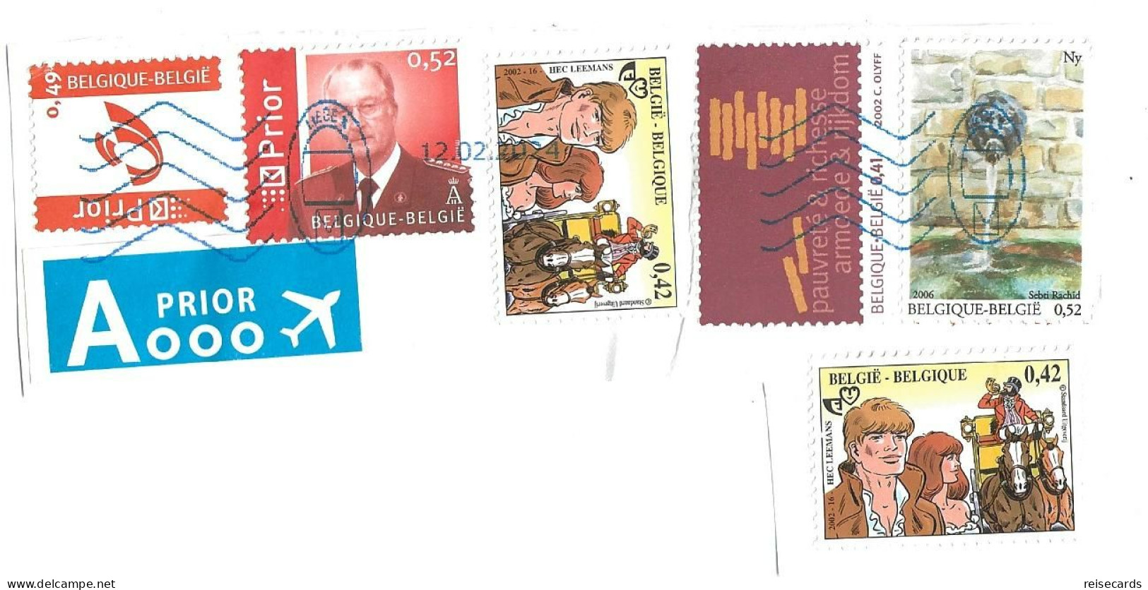 Belgium: 2002 Postkutschen - Kutschen