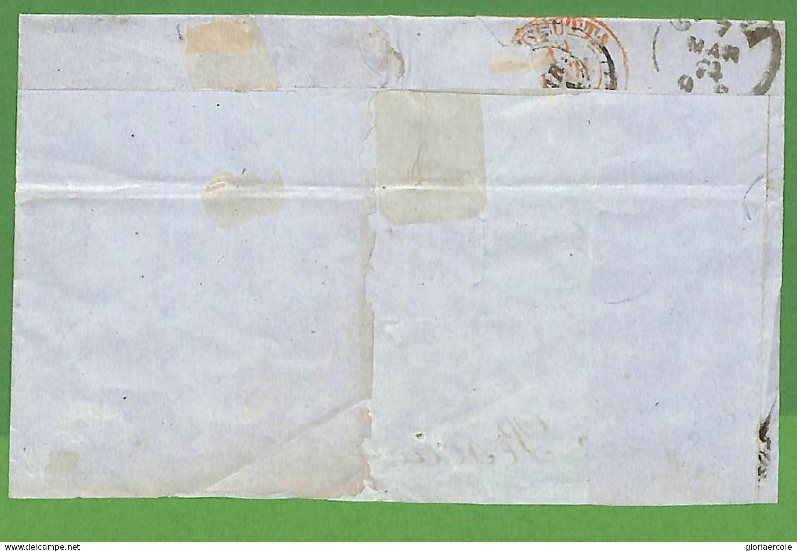 P0998 - INDIA - POSTAL HISTORY - QV 3 Colour Franking To Italy 1874 To PESCIA - 1858-79 Crown Colony