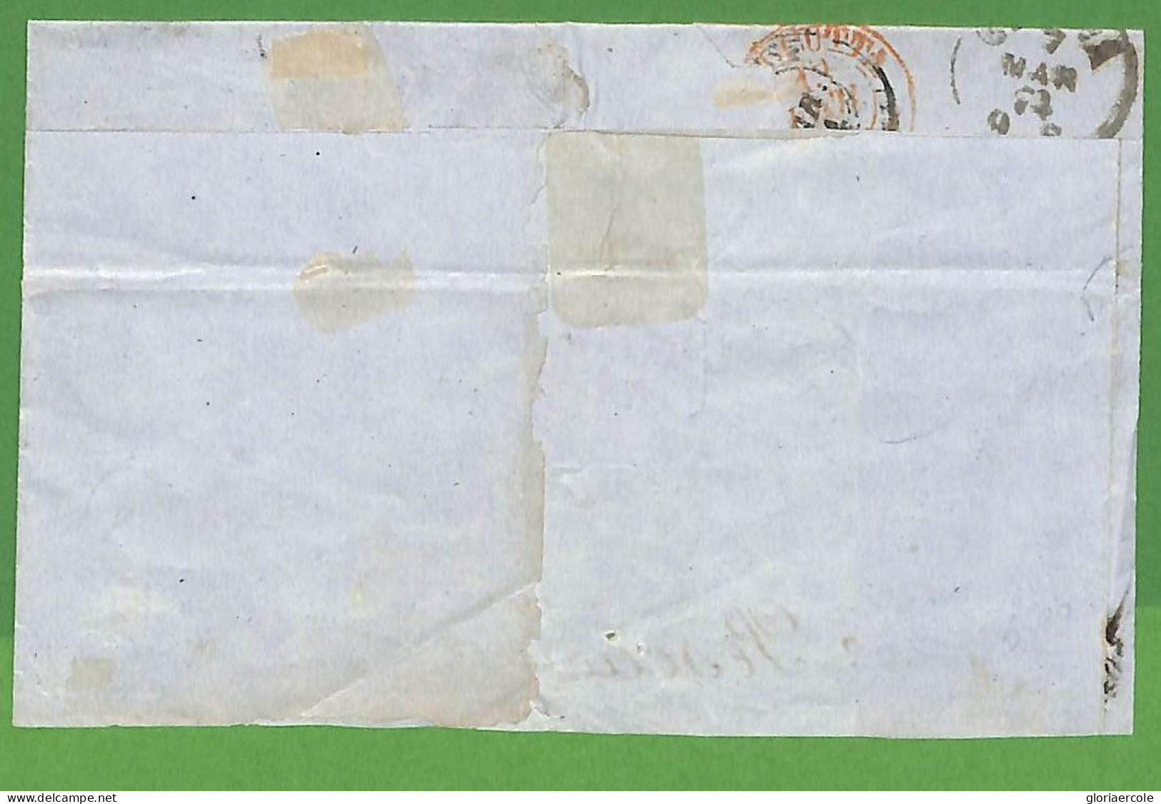 P0998 - INDIA - POSTAL HISTORY - QV 3 Colour Franking To Italy 1874 To PESCIA - 1858-79 Kolonie Van De Kroon