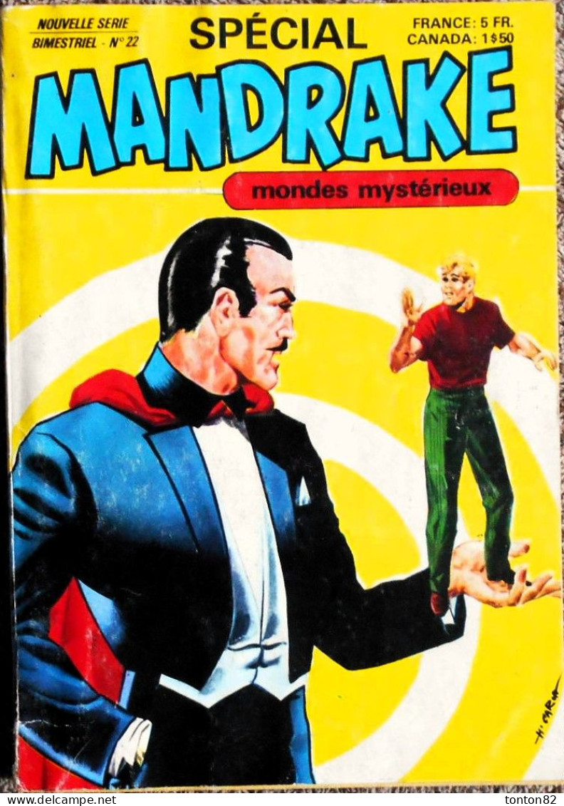 MANDRAKE - Mondes Mystérieux - Bimestriel N° 22 - ( Décembre 1979 ) . - Mandrake