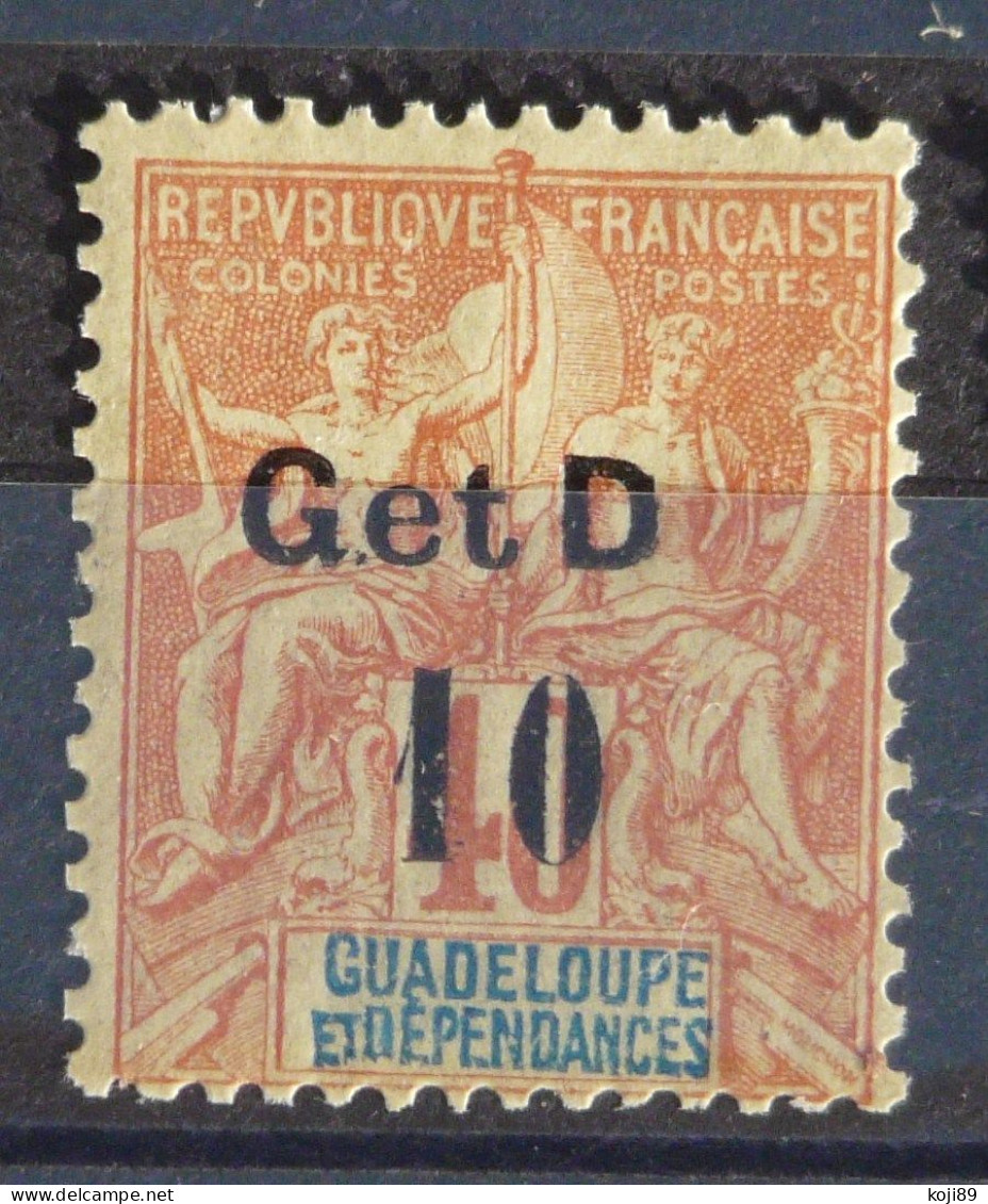 GUADELOUPE  -  N° 46 IV B   -  Neuf * Avec Charnière   - TB  -  Variété - Other & Unclassified