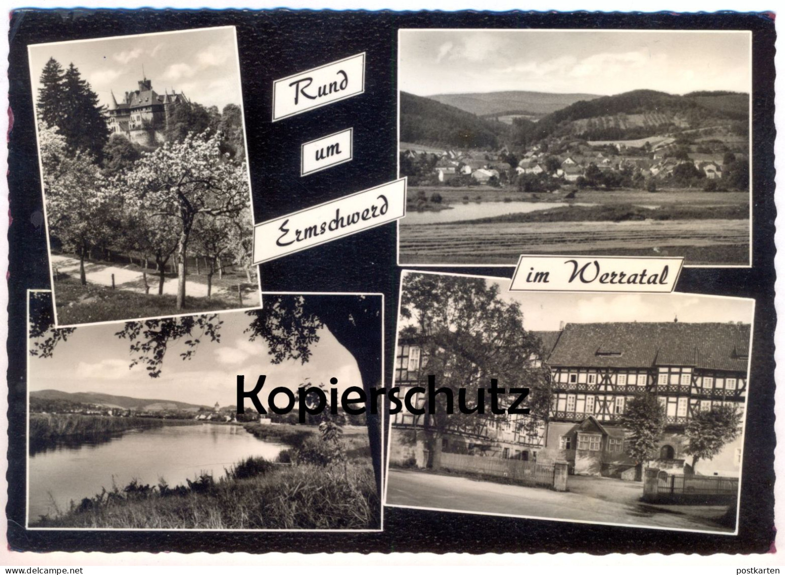 ÄLTERE POSTKARTE RUND UM ERMSCHWERD IM WERRATAL WITZENHAUSEN HESSEN Ansichtskarte AK Postcard Cpa - Witzenhausen