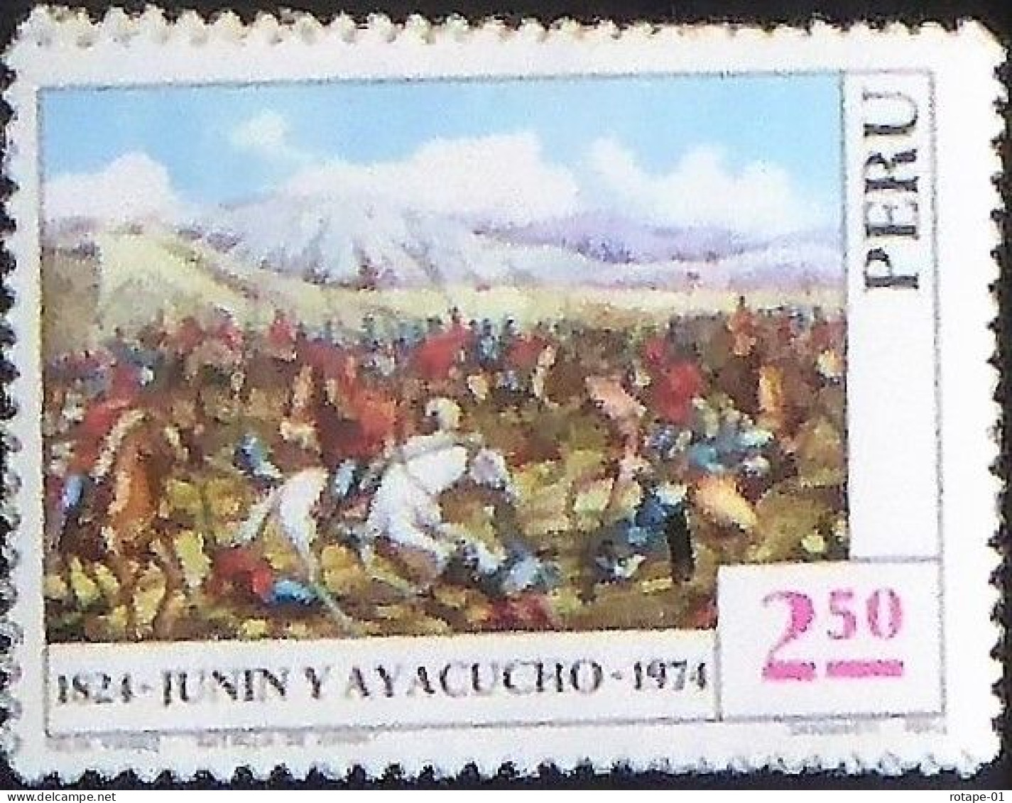 Peru/Pérou  1974  YT N°605 150e Anniv Bat. Junin & Ayacucho - N** Cote 0.65€ - Pérou