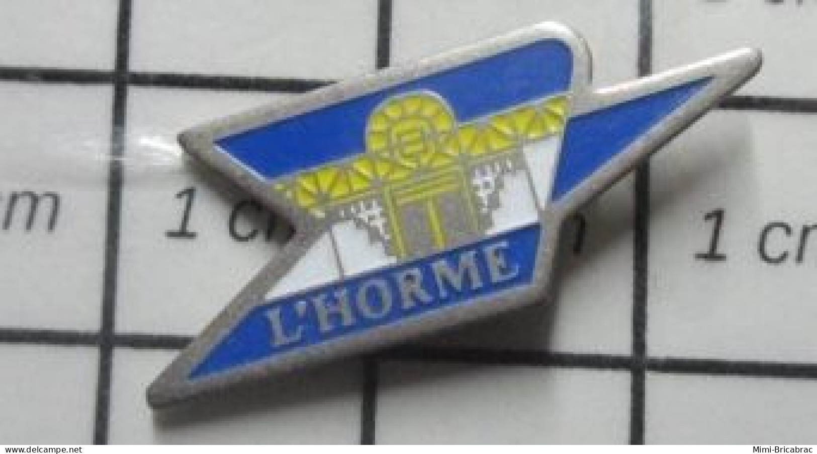 1619 Pin's Pins / Beau Et Rare / POSTES / LA POSTE L'HORME - Post