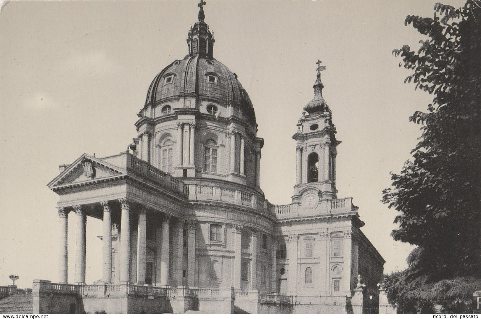 Cartolina Torino - Basilica Di Superga - Kirchen