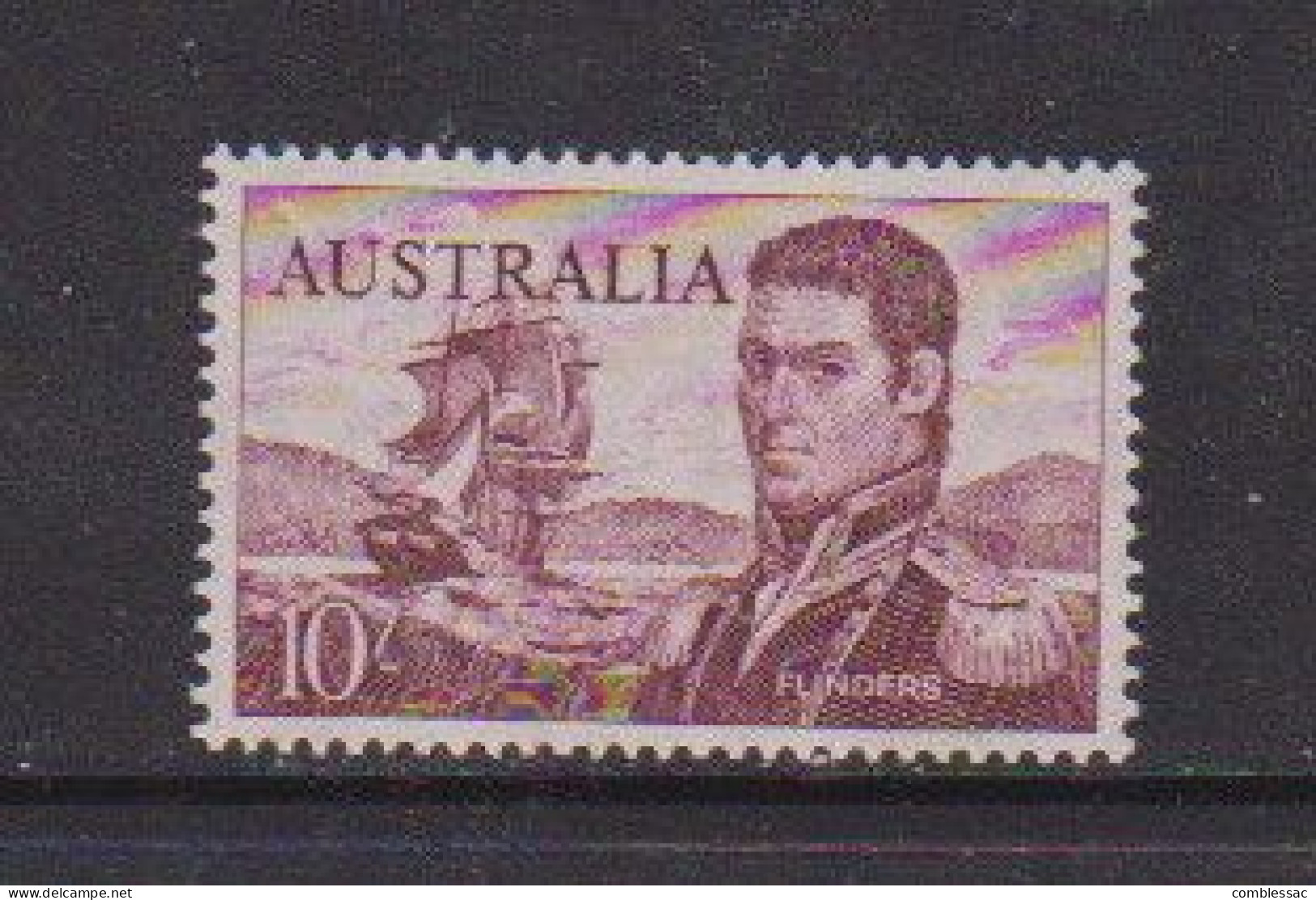 AUSTRALIA    1963   Navigators    10/- Purple    MNH - Gebruikt
