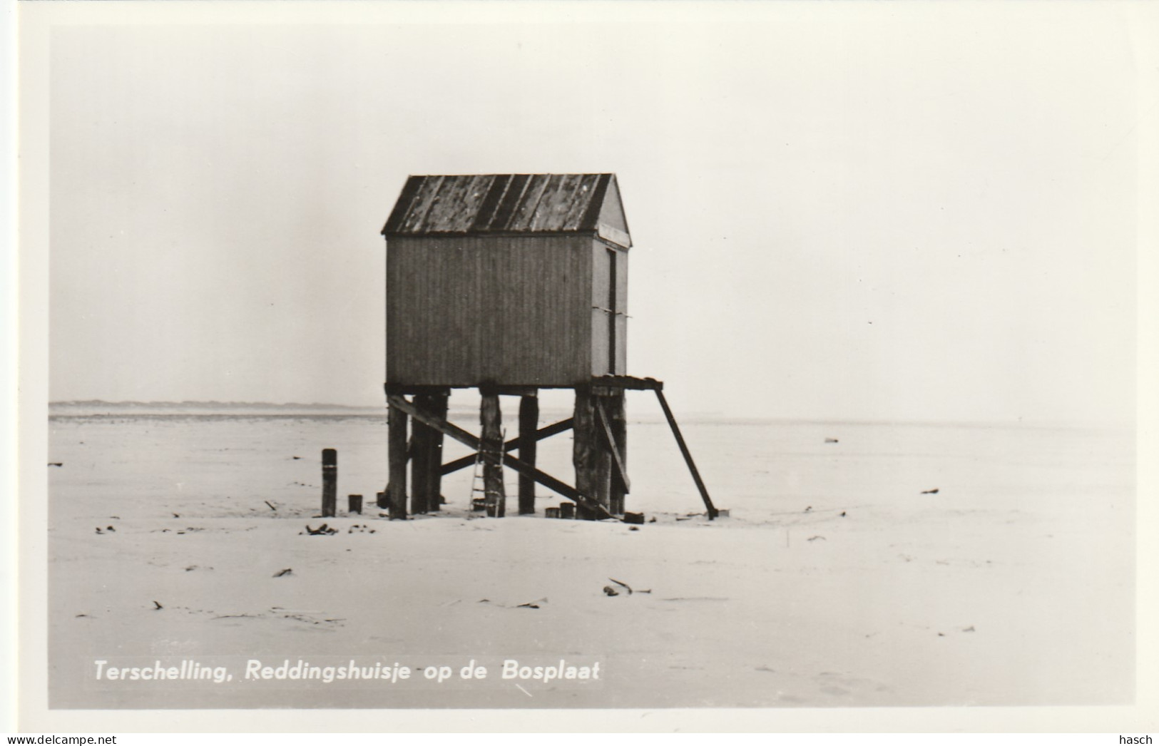 4928 38 Terschelling, Reddingshuisje Op De Bosplaat.  - Terschelling