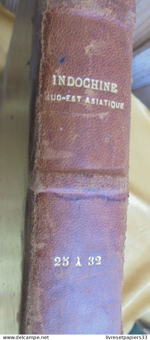INDOCHINE Reliure 8 n° Revue  Sud Est Asiatique 1954
