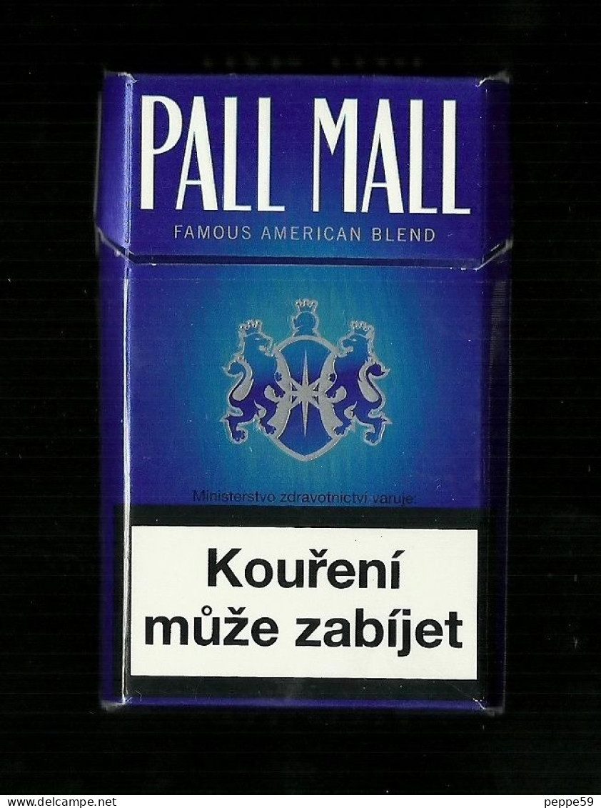 Tabacco Pacchetto Di Sigarette Rep. Ceca  - Pall Mall Da 20 Pezzi - Vuoto - Etuis à Cigarettes Vides