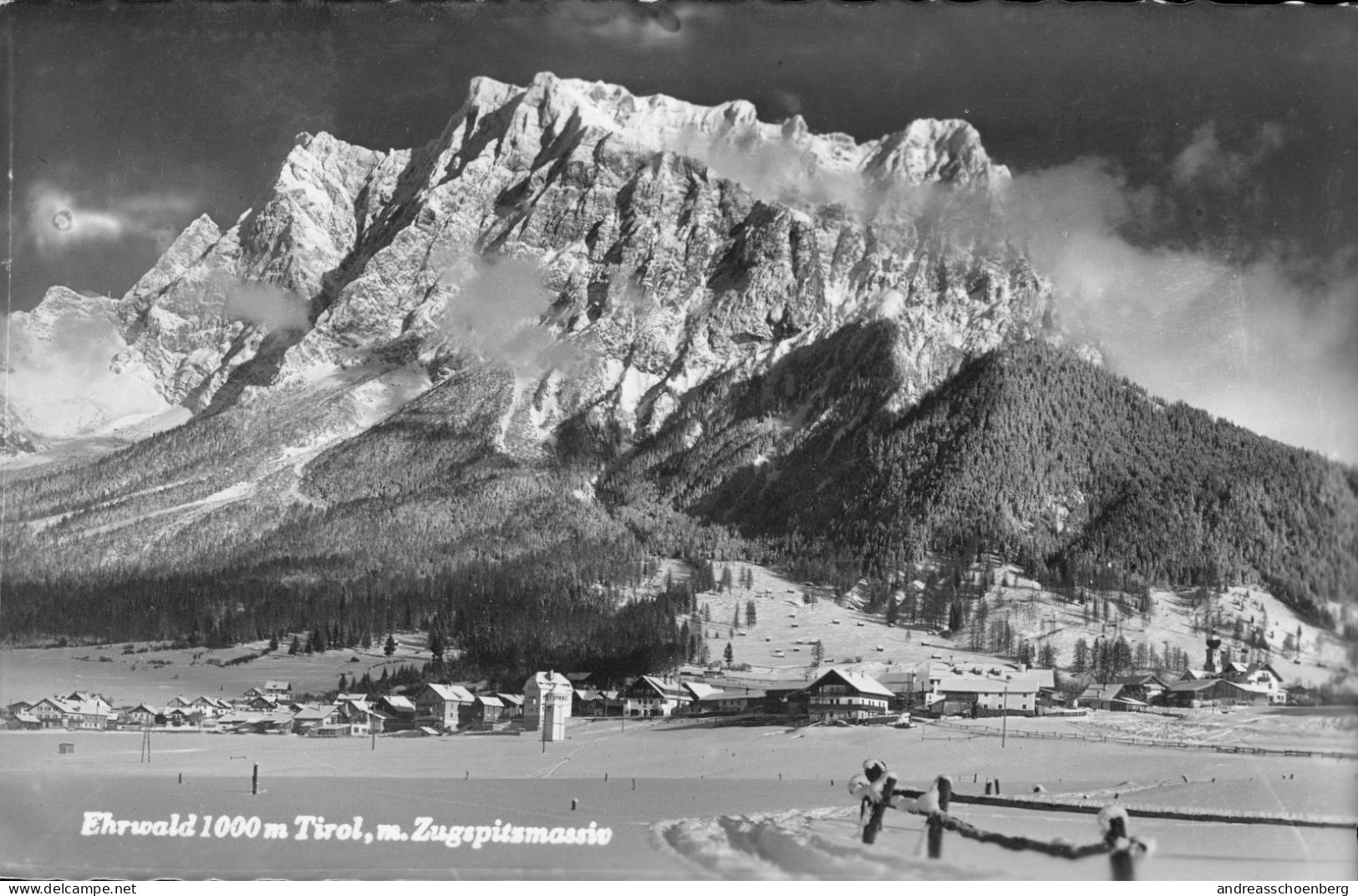 Ehrwald Mit Zugspitzmassiv - Ehrwald