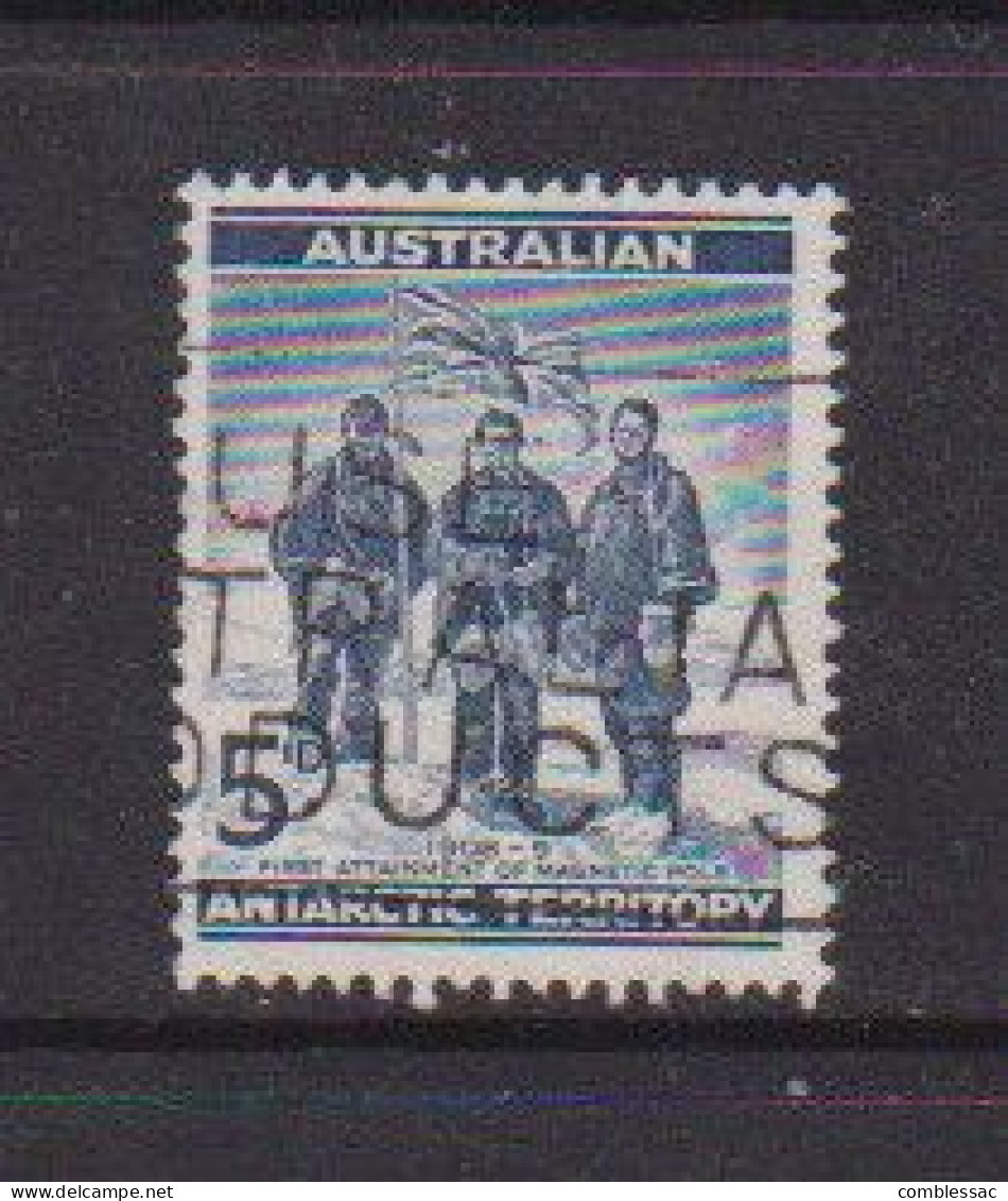 AUSTRALIA   ANTARCTIC  TERRITORY    1961    Shackleton  Expedition    5d  Blue    USED - Usados
