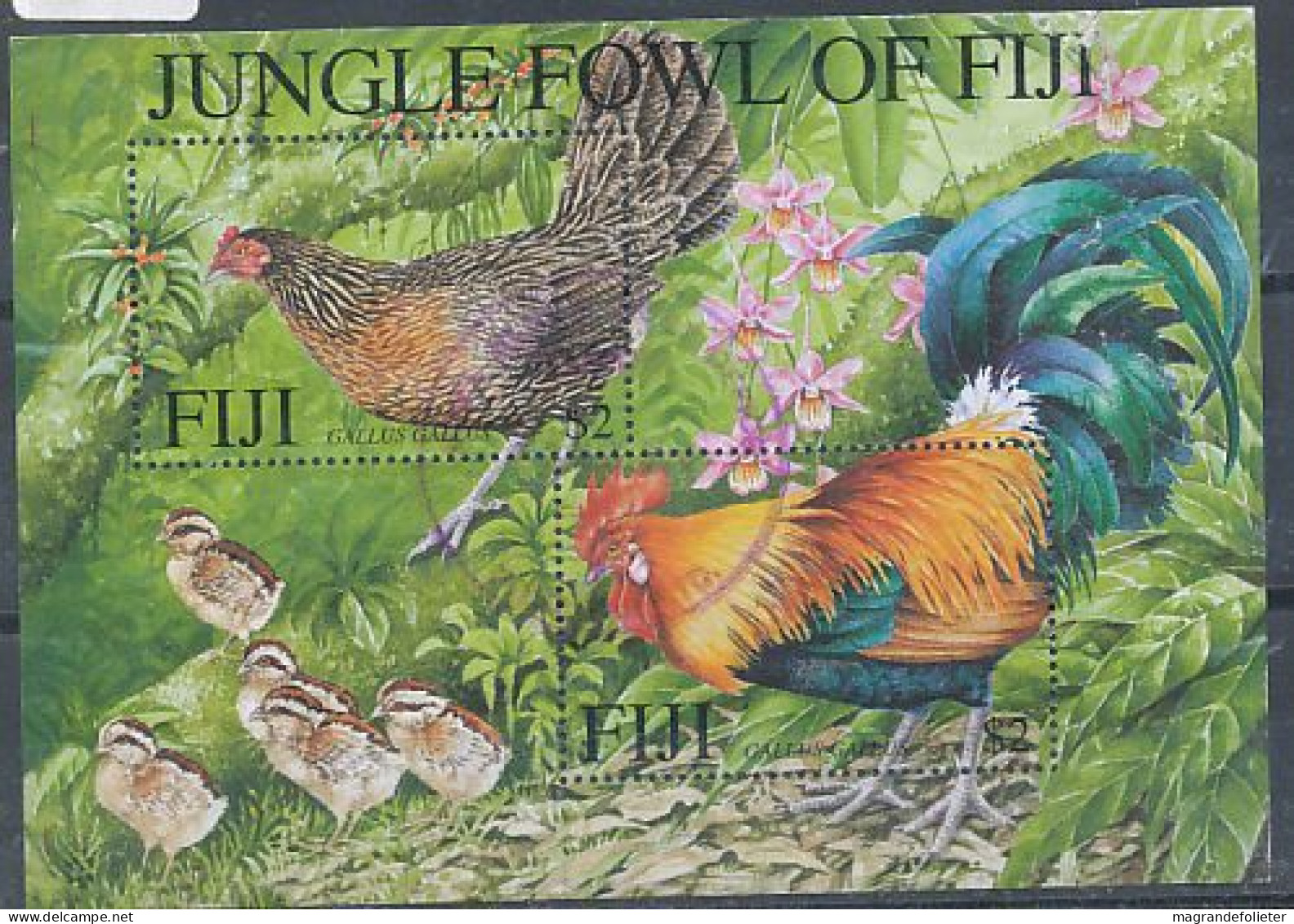 TIMBRE STAMP ZEGEL FIDJI BF 40 OISEAUX - Fiji (1970-...)