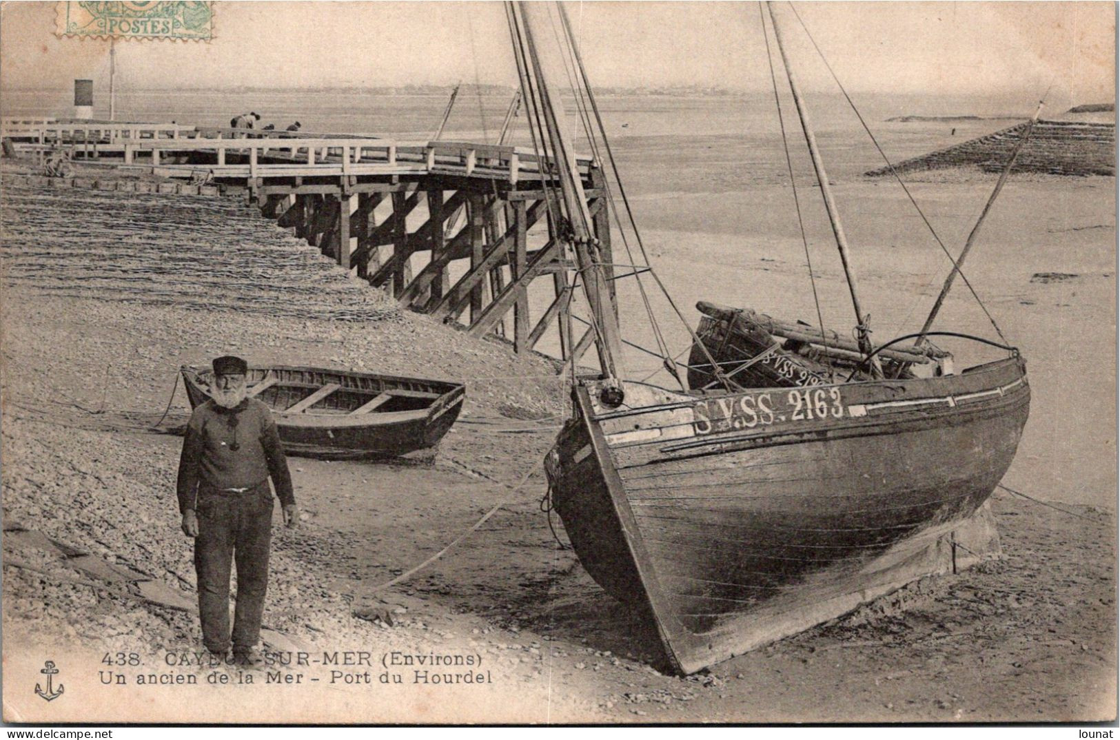 80 LE HOURDEL - Un Ancien De La Mer - Port Du Hourdel - Le Hourdel