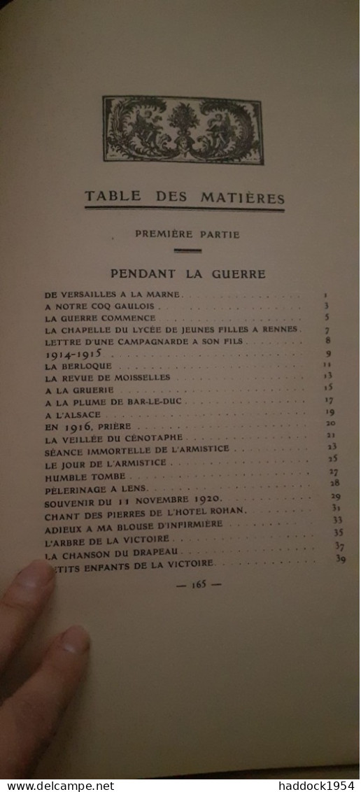 Le chant du cygne duchesse de ROHAN calmann levy 1922