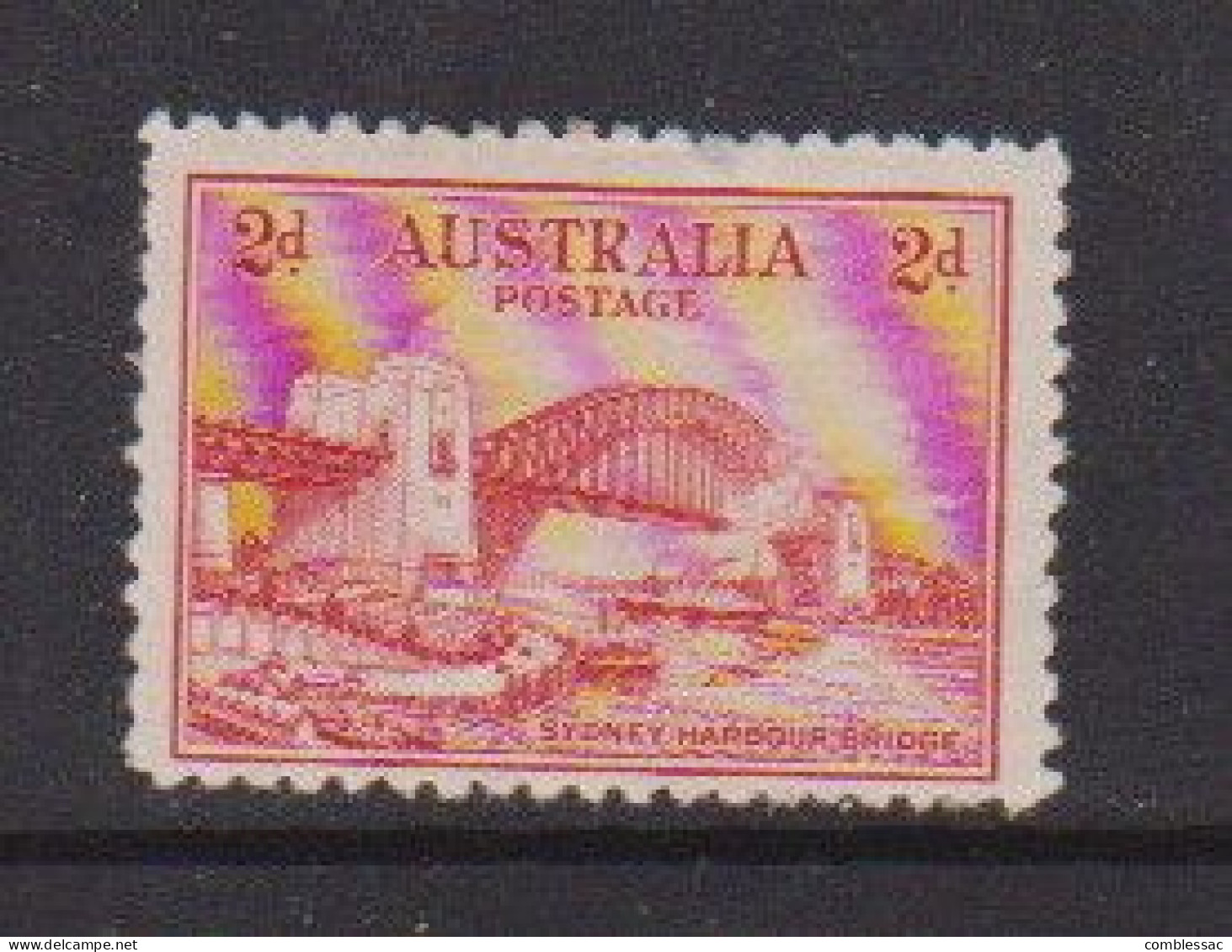 AUSTRALIA    1932     Opening  Of  Sydney  Harbour  Bridge    2d Red    MH - Ongebruikt
