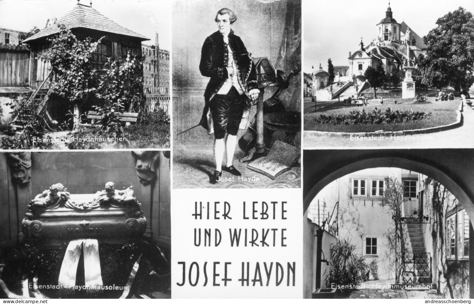 Eisenstadt - "Hier Lebte Und Wirkte Josef Hayden" - Eisenstadt