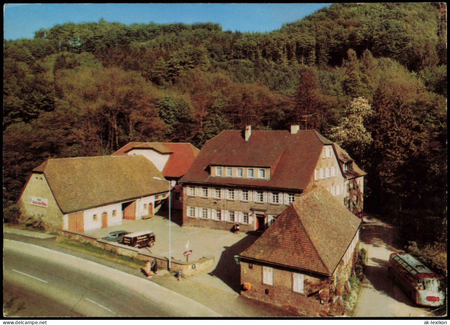 Weinheim (Bergstraße) Hotel Fuchs'sche Mühle Im  Birkenauertal (B 38) 1982 - Weinheim