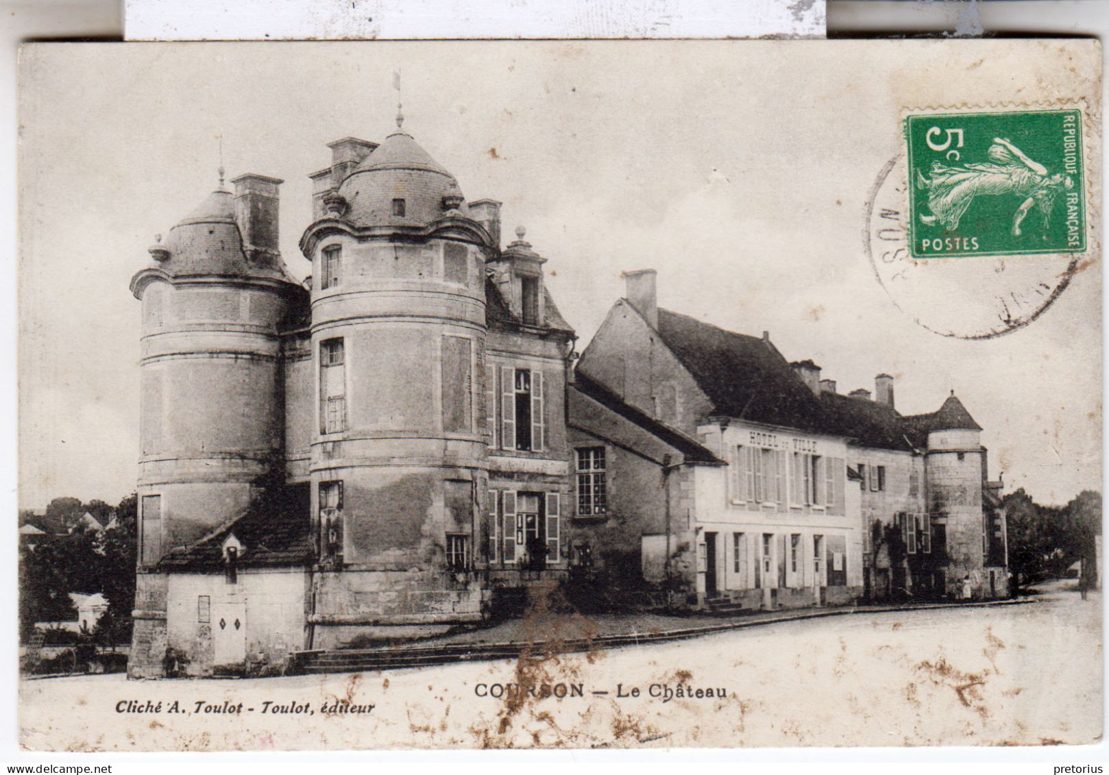 DEPT 89 / COURSON - LE CHATEAU - Courson-les-Carrières