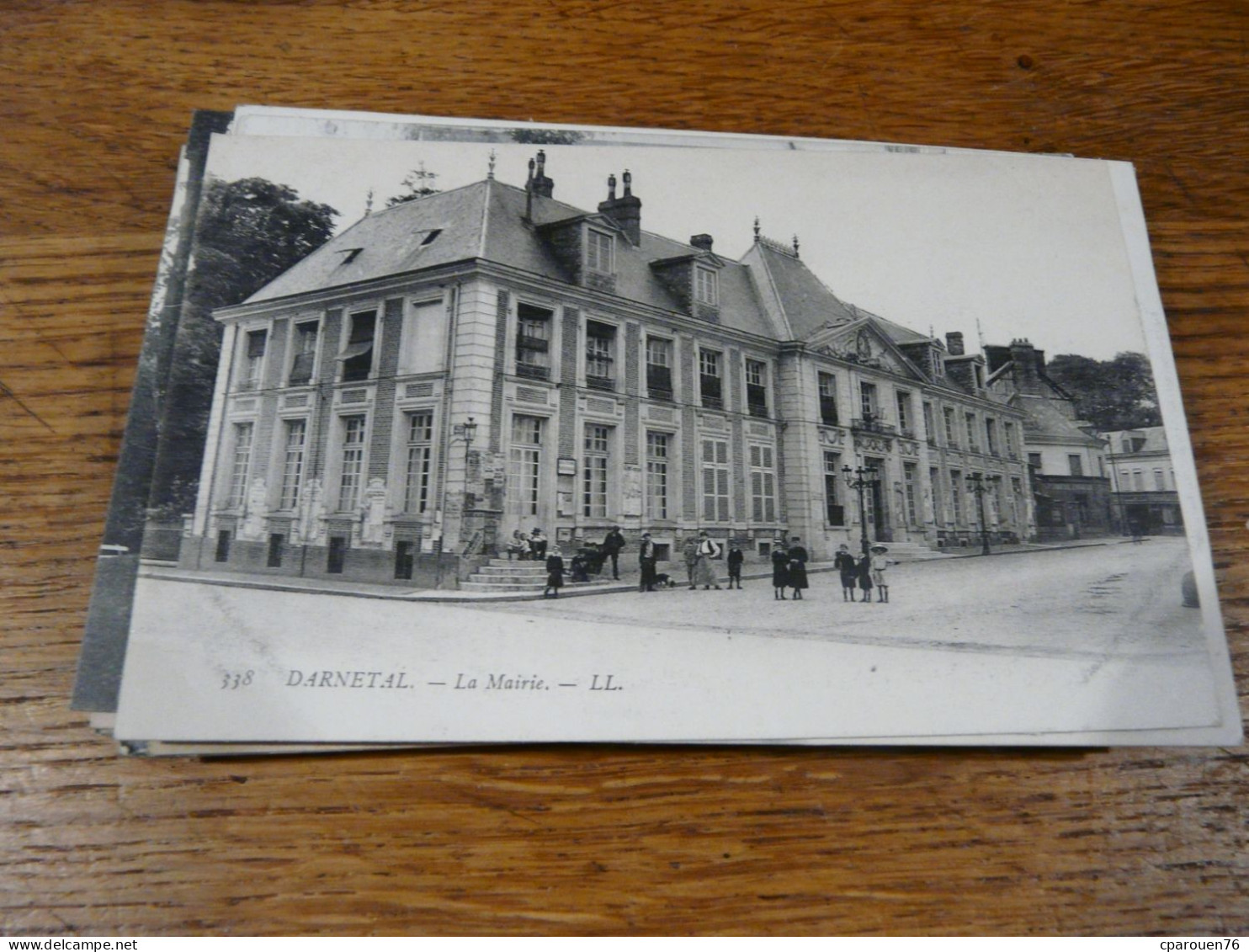 Cpa 76] Seine Maritime  DARNETAL LA MAIRIE CARTE ANIMEE - Darnétal