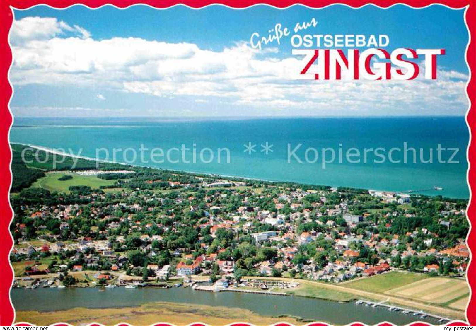 72792252 Zingst Ostseebad Fliegeraufnahme Fischland Darss Zingst Zingst - Zingst