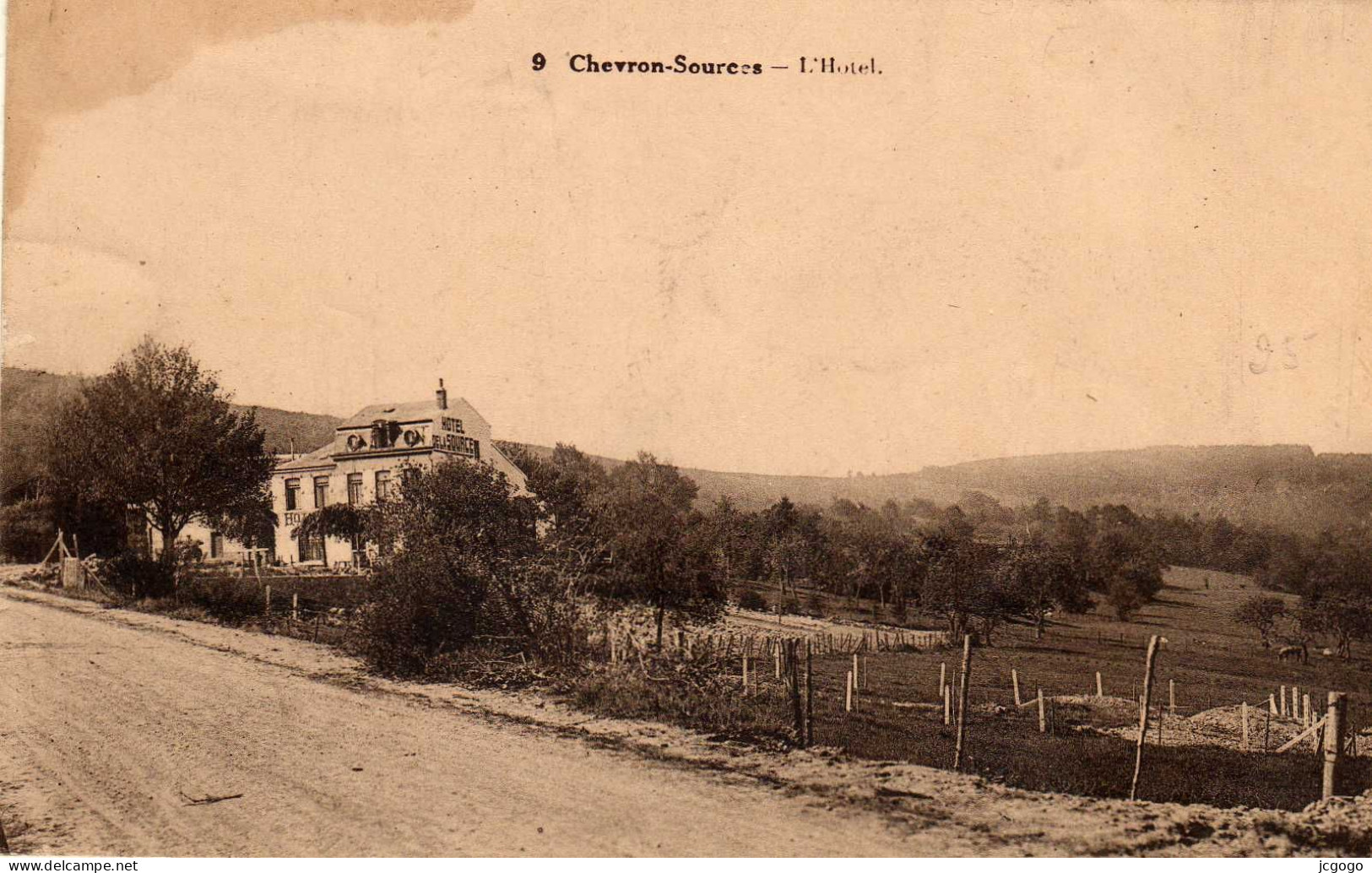 BELGIQUE    Chevron-Sources   L'Hôtel - Soumagne