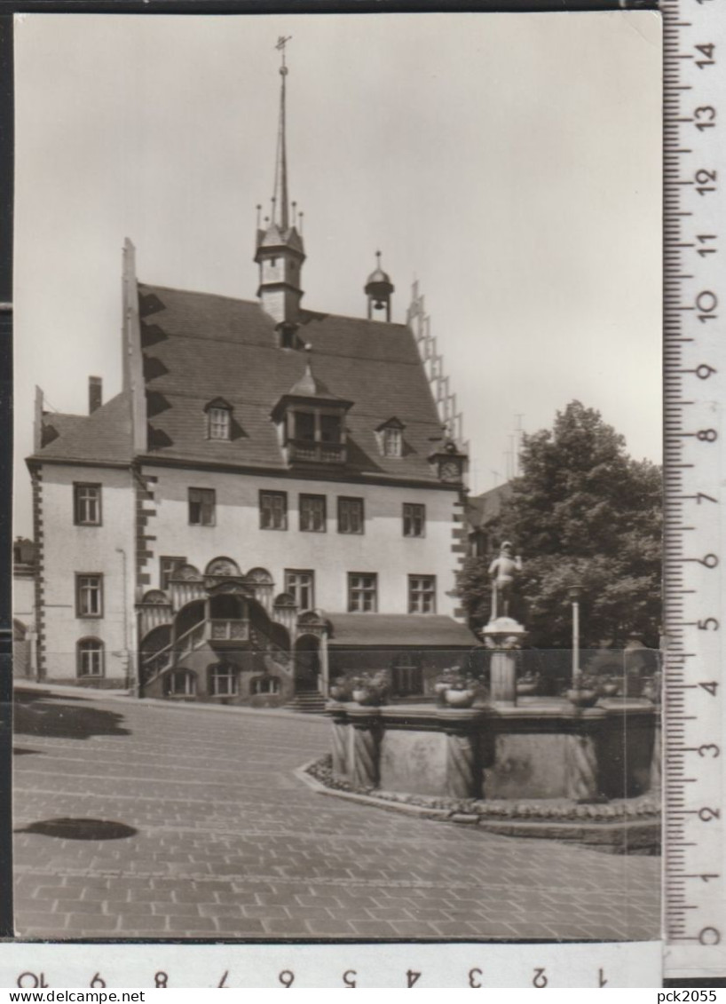 Pössneck, Rathaus,  Erbaut 1478-99 Mit Freitreppe Von 1531- Nicht Gelaufen ( AK 4838)  Günstige Versandkosten - Poessneck