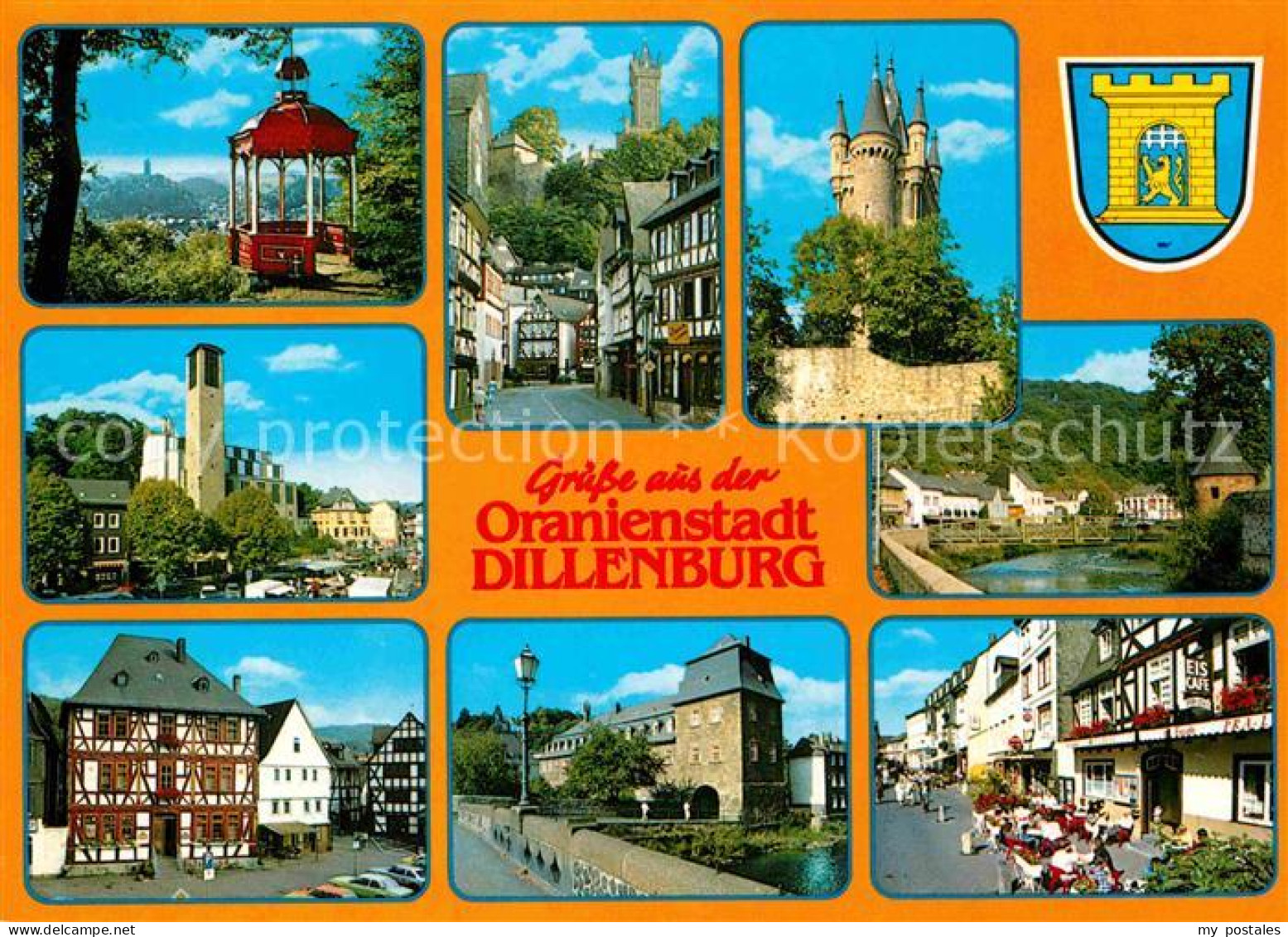 72792124 Dillenburg Oranienstadt Schloss Fachwerk Dillenburg - Dillenburg