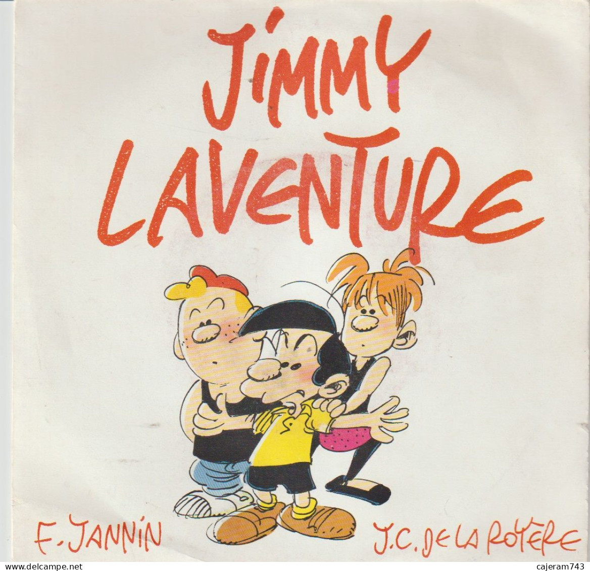 45T. JIMMY LAVENTURE Interpreté Par LA CHANTERIE DE LAEKEN. Made In BELGIUM - Kinderlieder