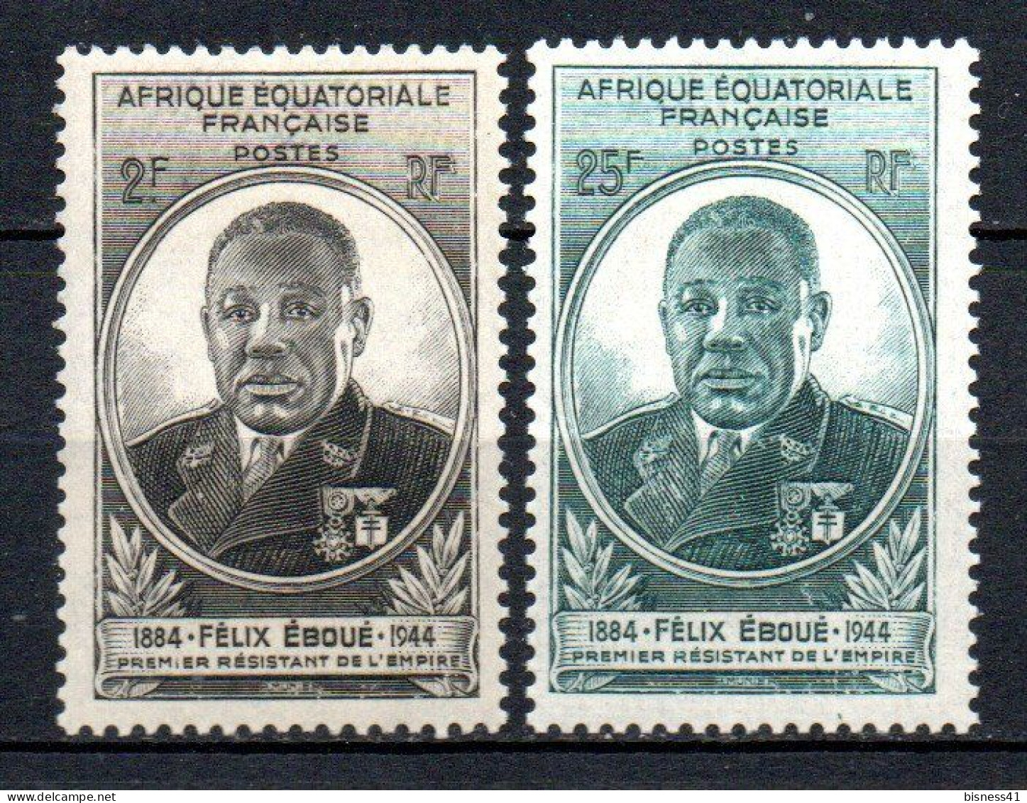 Col41 Colonies AEF Afrique équatoriale N° 206 & 207 Neuf X MH & XX MNH  Cote 3,25 € - Ongebruikt