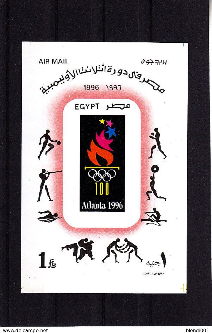 Olympics 1996 - Judo - EGYPT - S/S Imp. MNH - Ete 1996: Atlanta