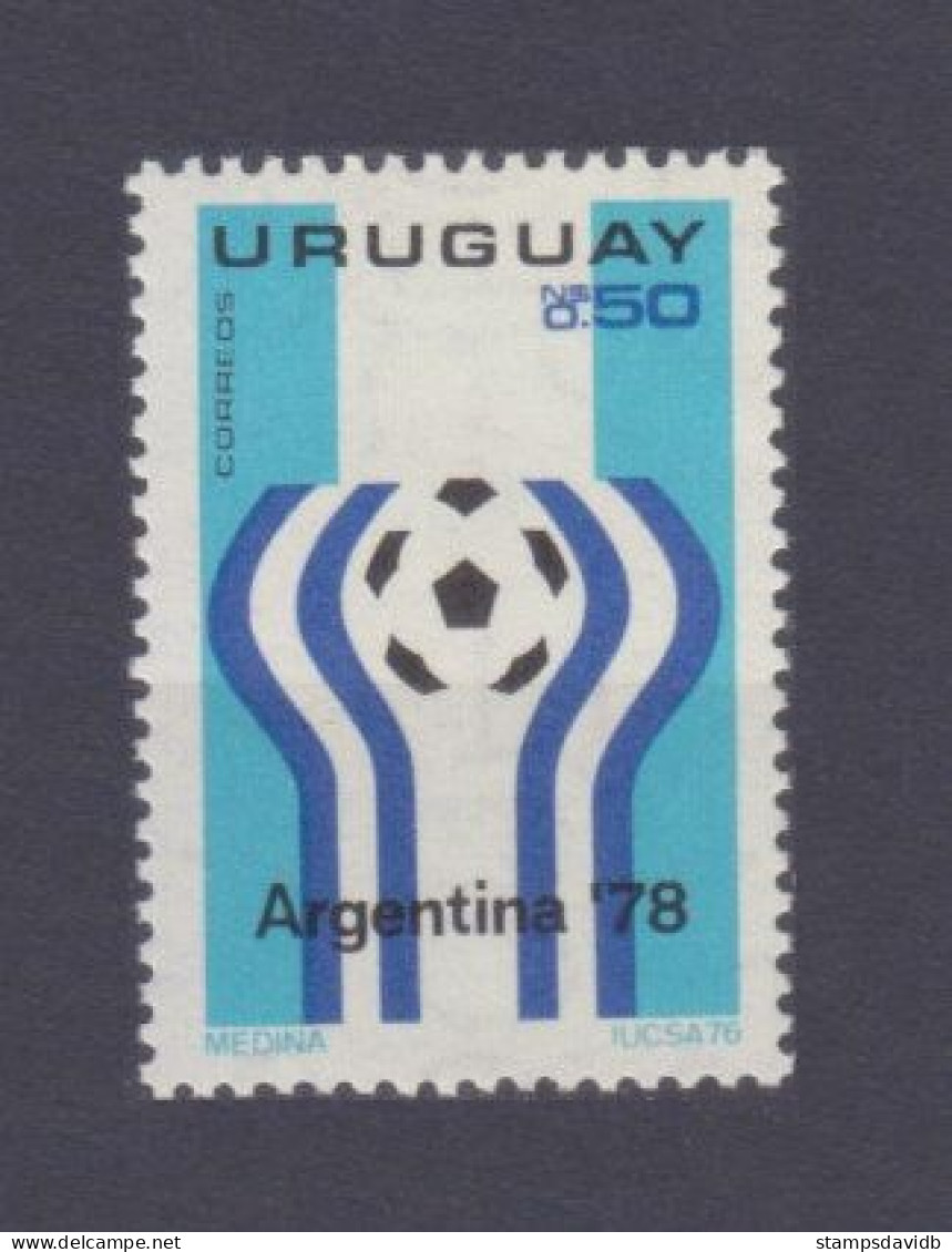 1976 Uruguay 1405 1978 FIFA World Cup In Argentina 2,20 € - 1978 – Argentine