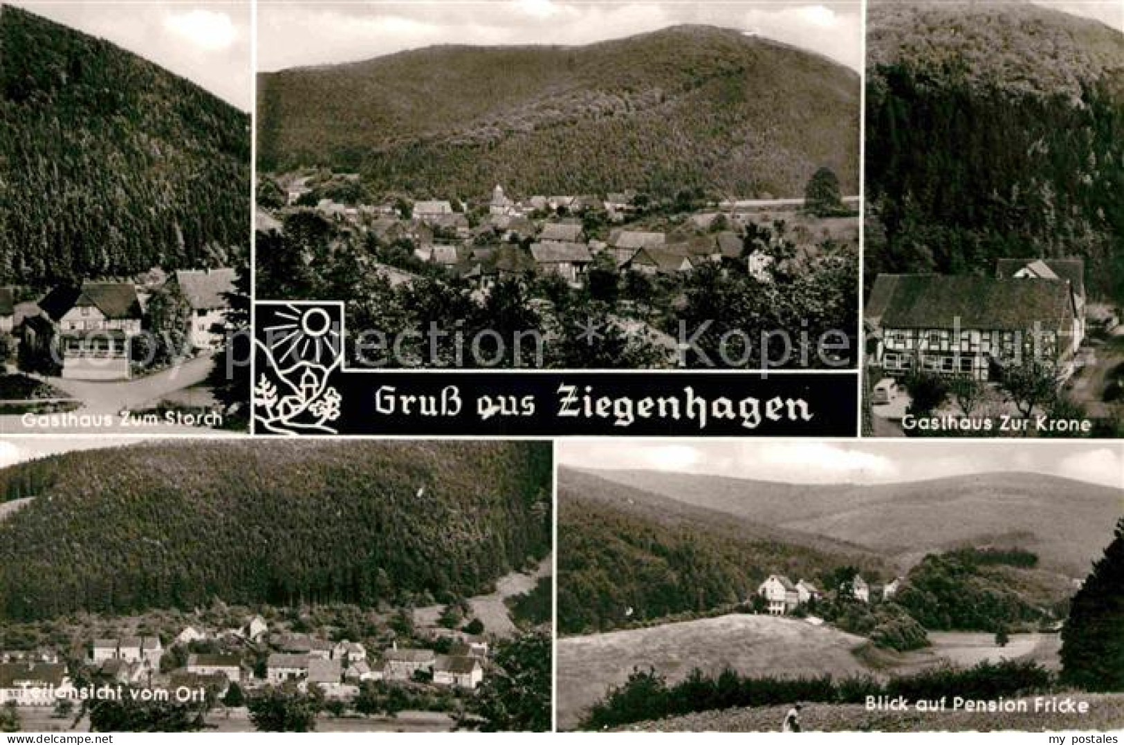 72791945 Ziegenhagen Witzenhausen Gasthaus Zur Krone Pension Fricke Gasthaus Zum - Witzenhausen