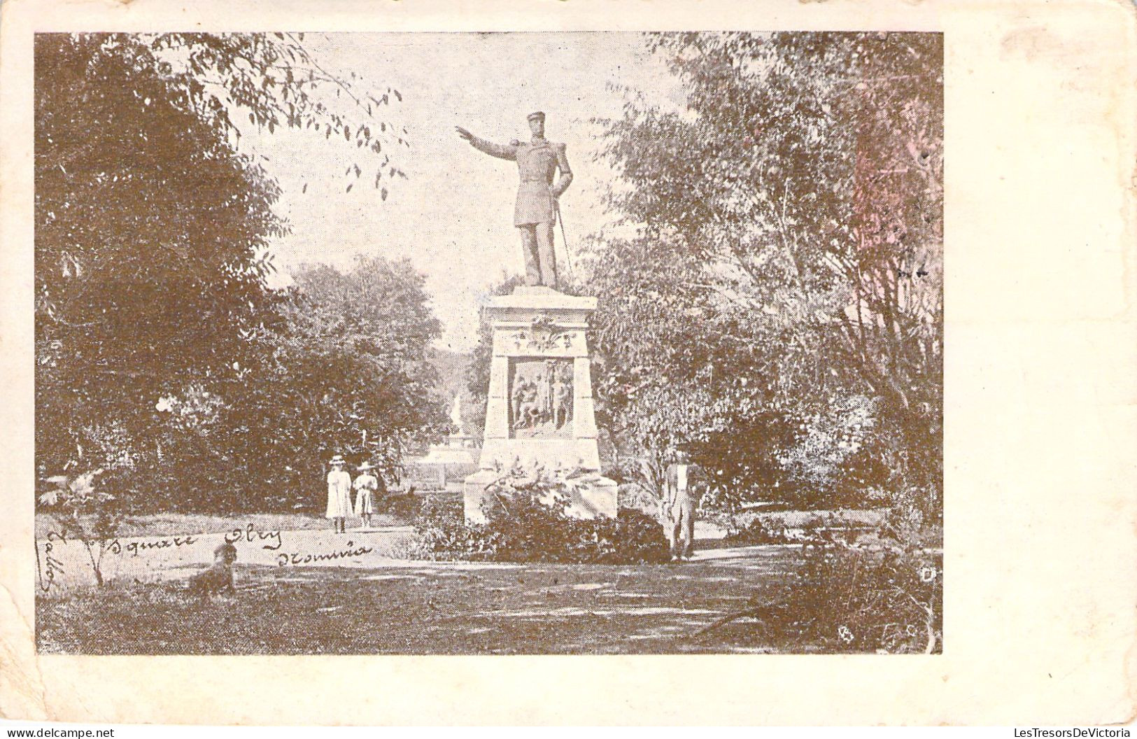 Nouvelle Calédonie - Square Olry - Noumea -  Carte Postale Ancienne - Nieuw-Caledonië