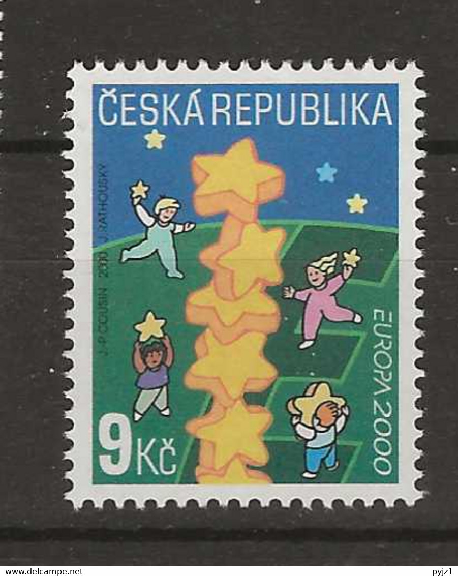 2000 MNH Czech Republic Postfris** - 2000
