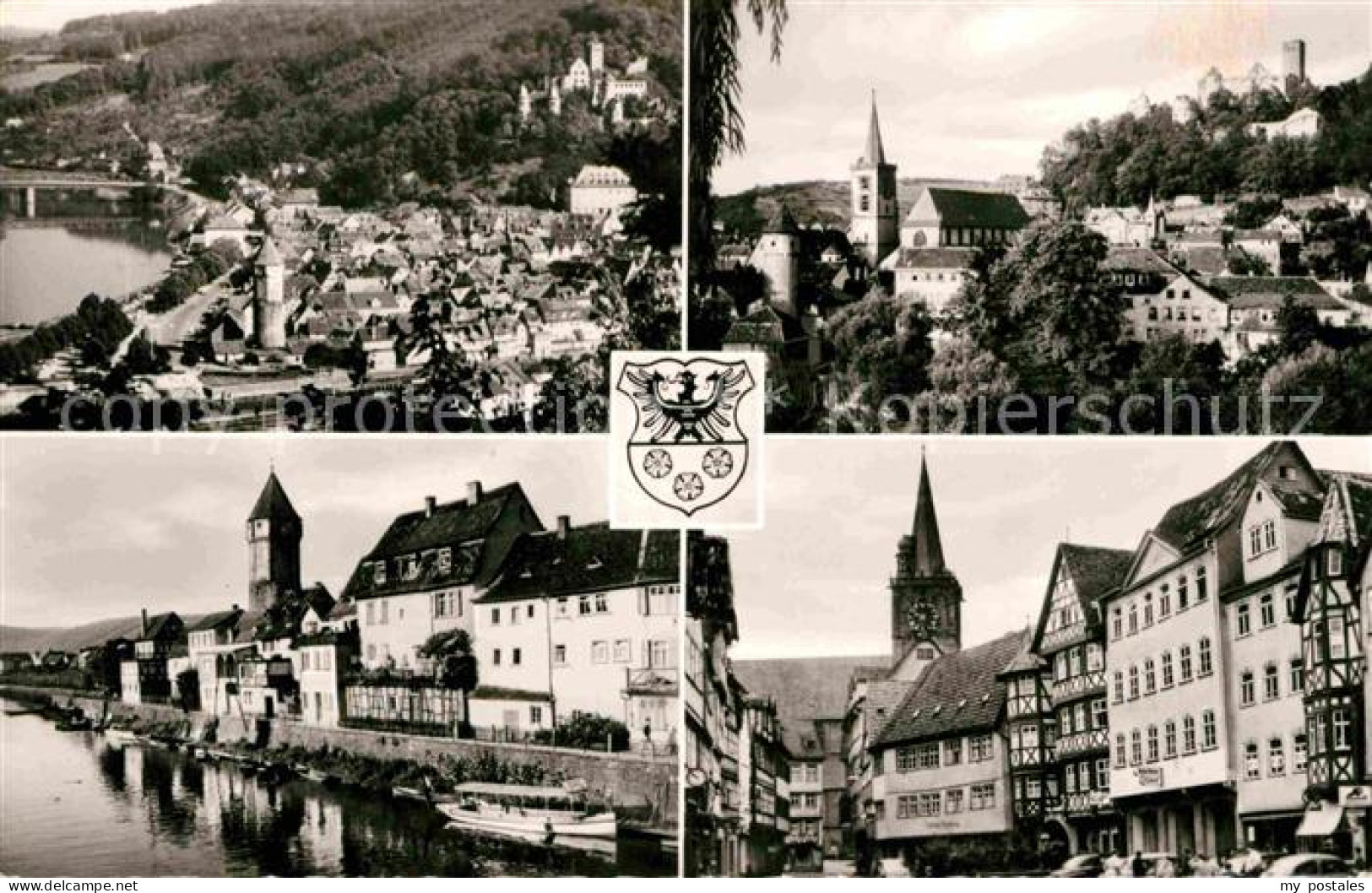 72791513 Wertheim Main Burg Rathaus Panorama  Wertheim - Wertheim