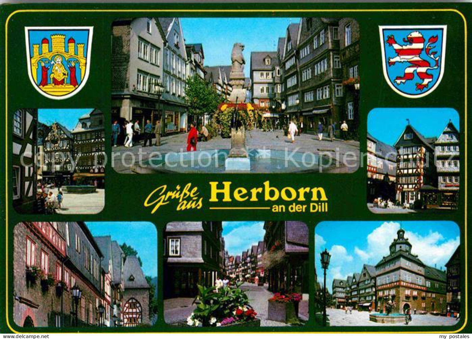 72791424 Herborn Hessen Ortspartien Fachwerk Herborn - Herborn