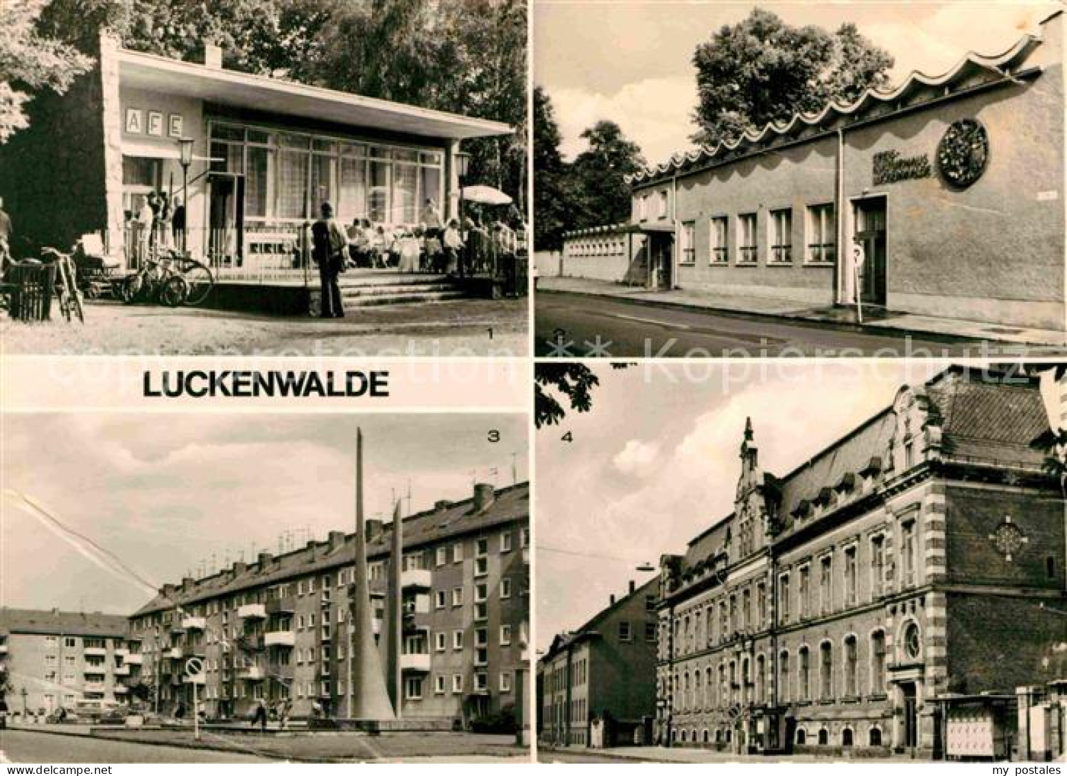 72791399 Luckenwalde Leninplatz Kreiskulturhaus Stadtpark Luckenwalde - Luckenwalde