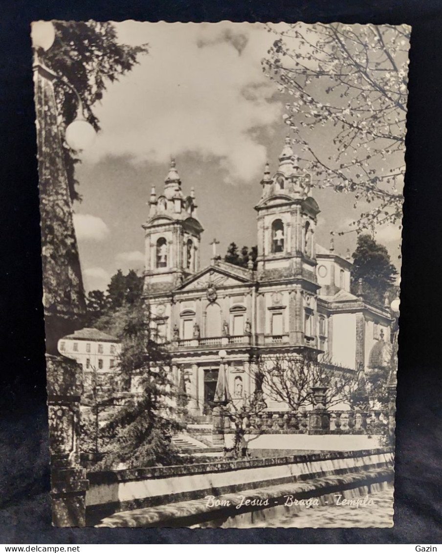 C6/9 - Real Photo *Templo * Bom Jesus * Braga * Portugal - Braga