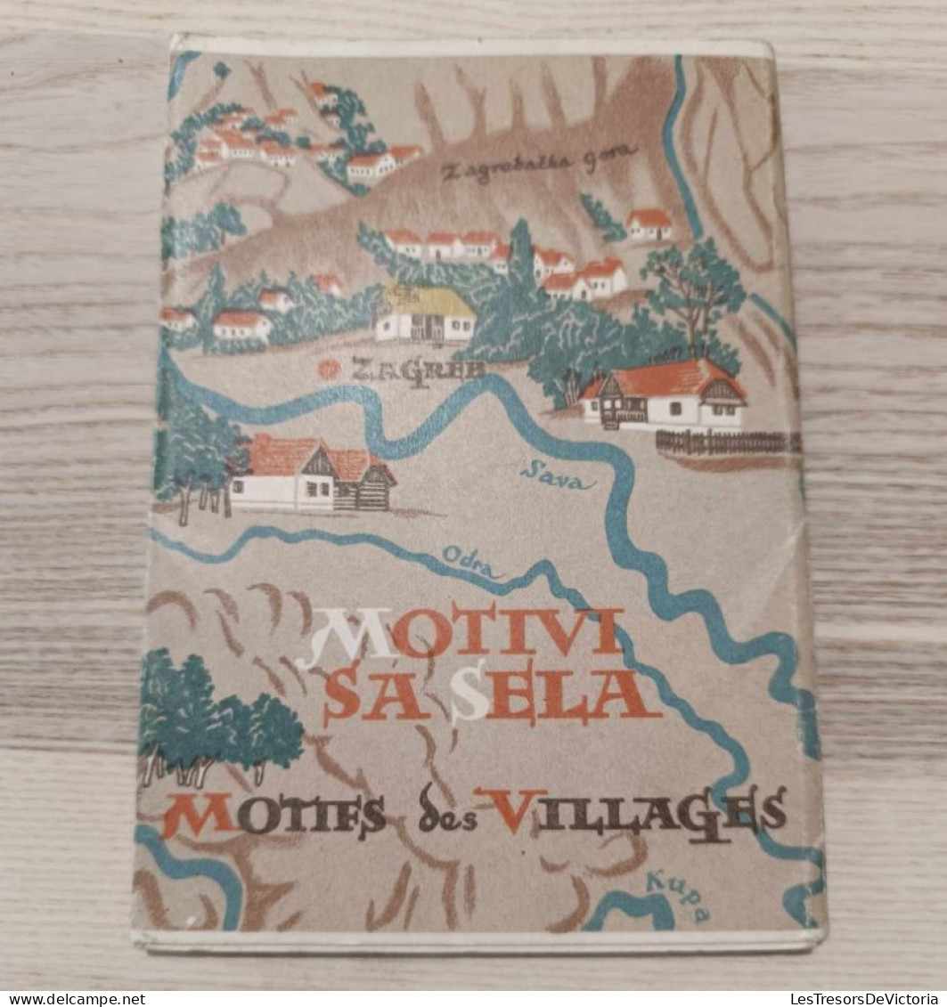 Carnet De Cartes Complet - Croatie - Zagreb - Motifs Des Villages - Cartes Postales Anciennes - Croacia