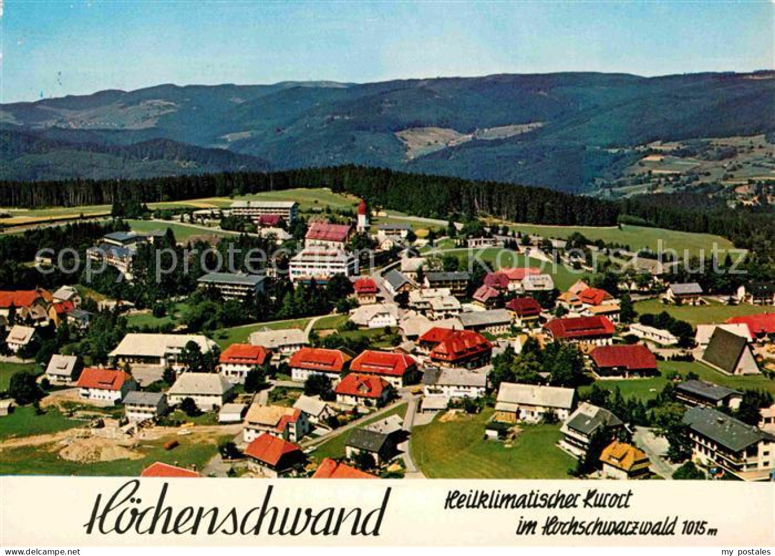 72791292 Hoechenschwand Fliegeraufnahme Hoechenschwand - Höchenschwand