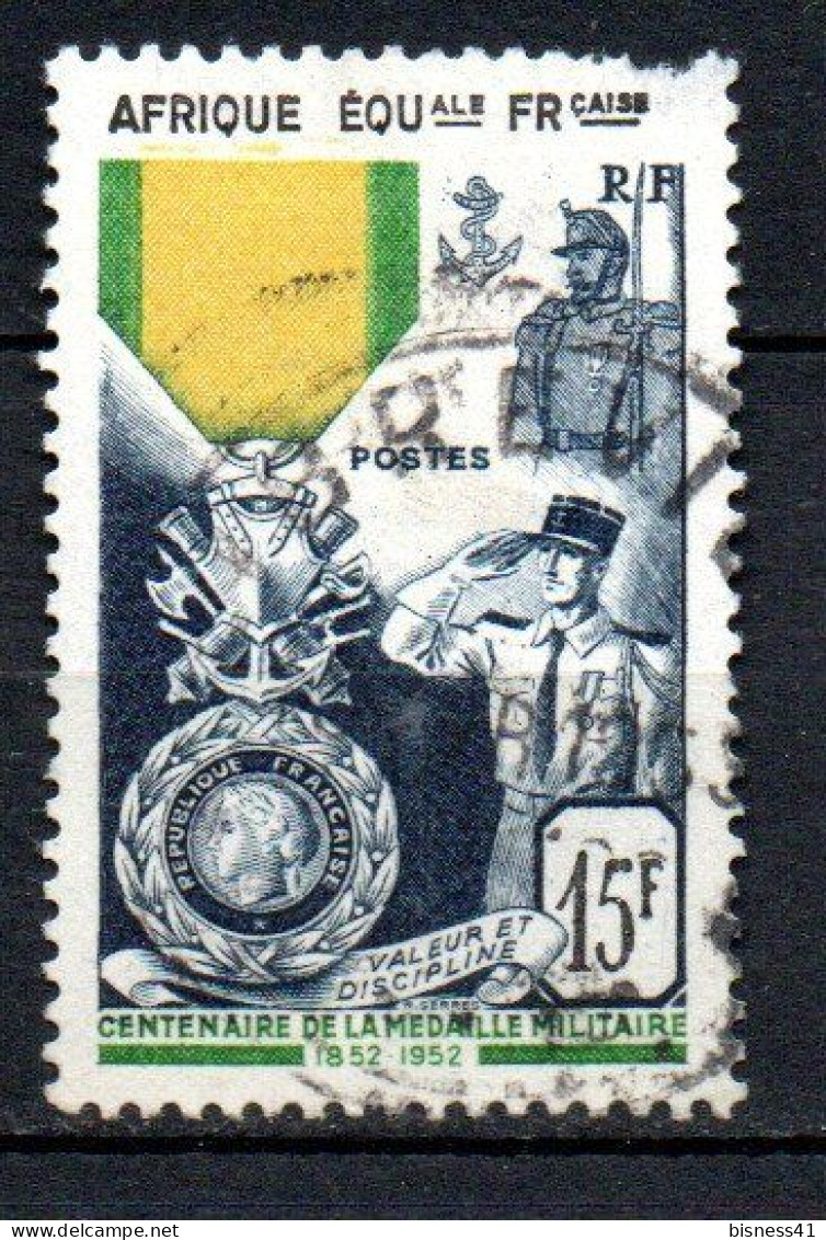 Col41 Colonies AEF Afrique équatoriale N° 229 Oblitéré Cote 7,00 € - Used Stamps