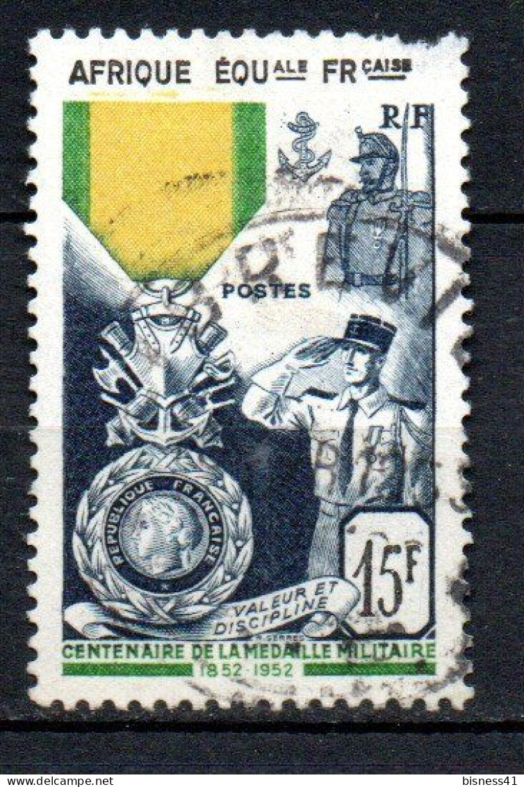 Col41 Colonies AEF Afrique équatoriale N° 229 Oblitéré Cote 7,00 € - Gebraucht