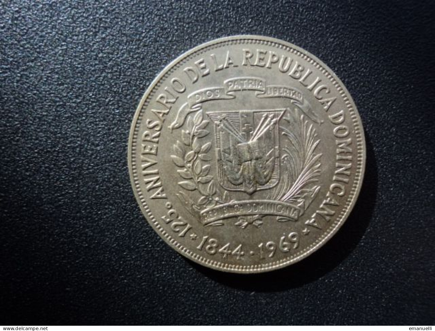 RÉPUBLIQUE DOMINICAINE * : 1 PESO   1969    KM 33    NON CIRCULÉE - Dominikanische Rep.